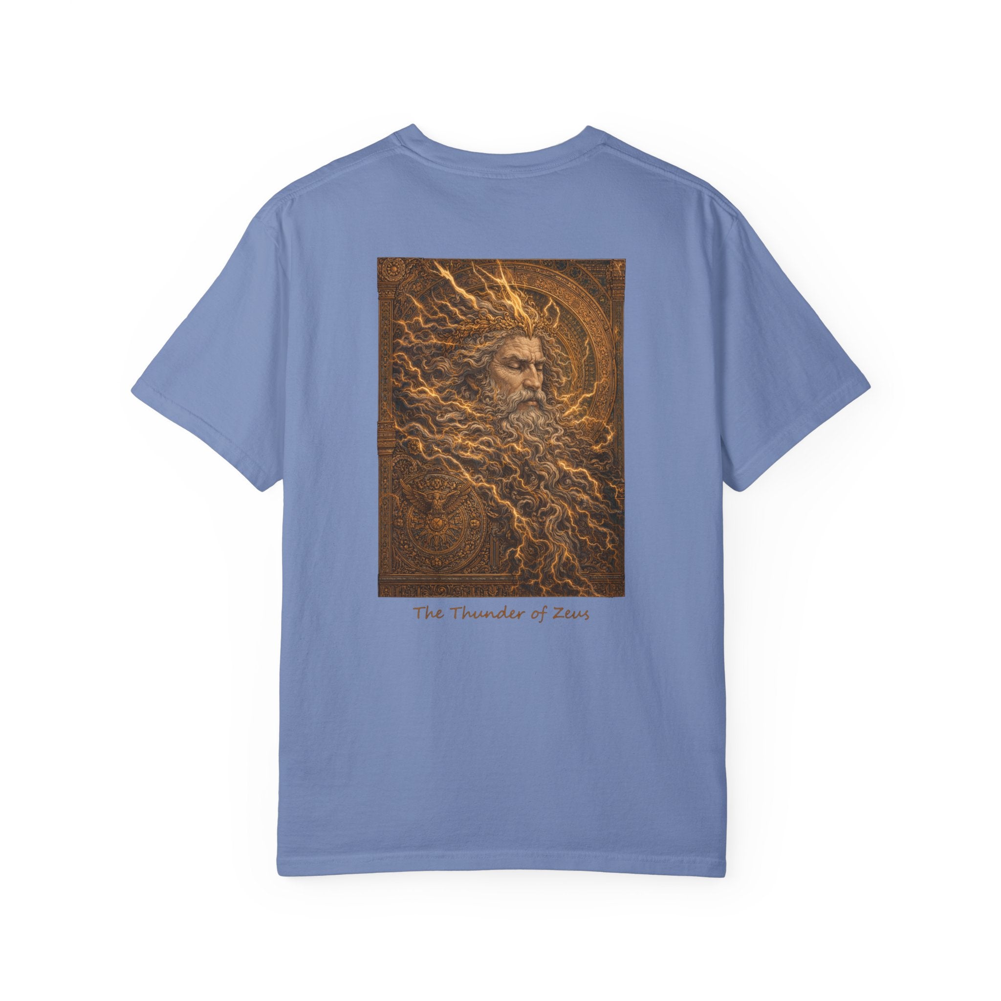 The Thunder of Zeus T-Shirt — Greek God Mythology Art Tee | Zeus King of Gods