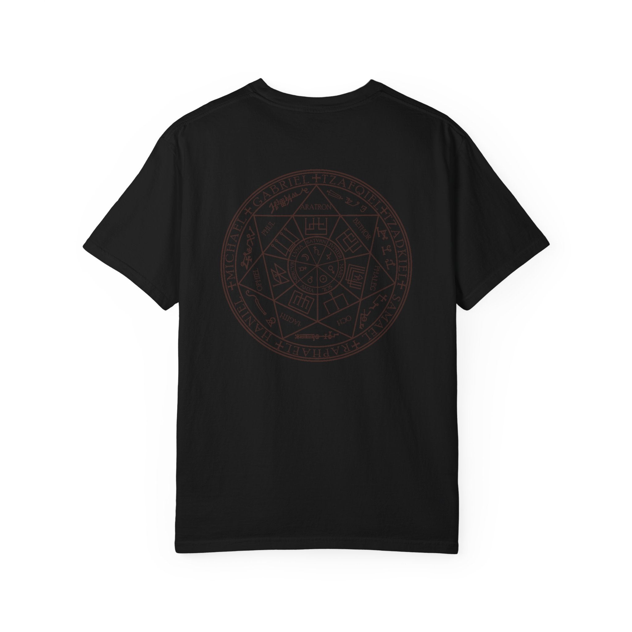 Planetary Sigils & Archangels T-Shirt — Alchemical Circle Occult Tee