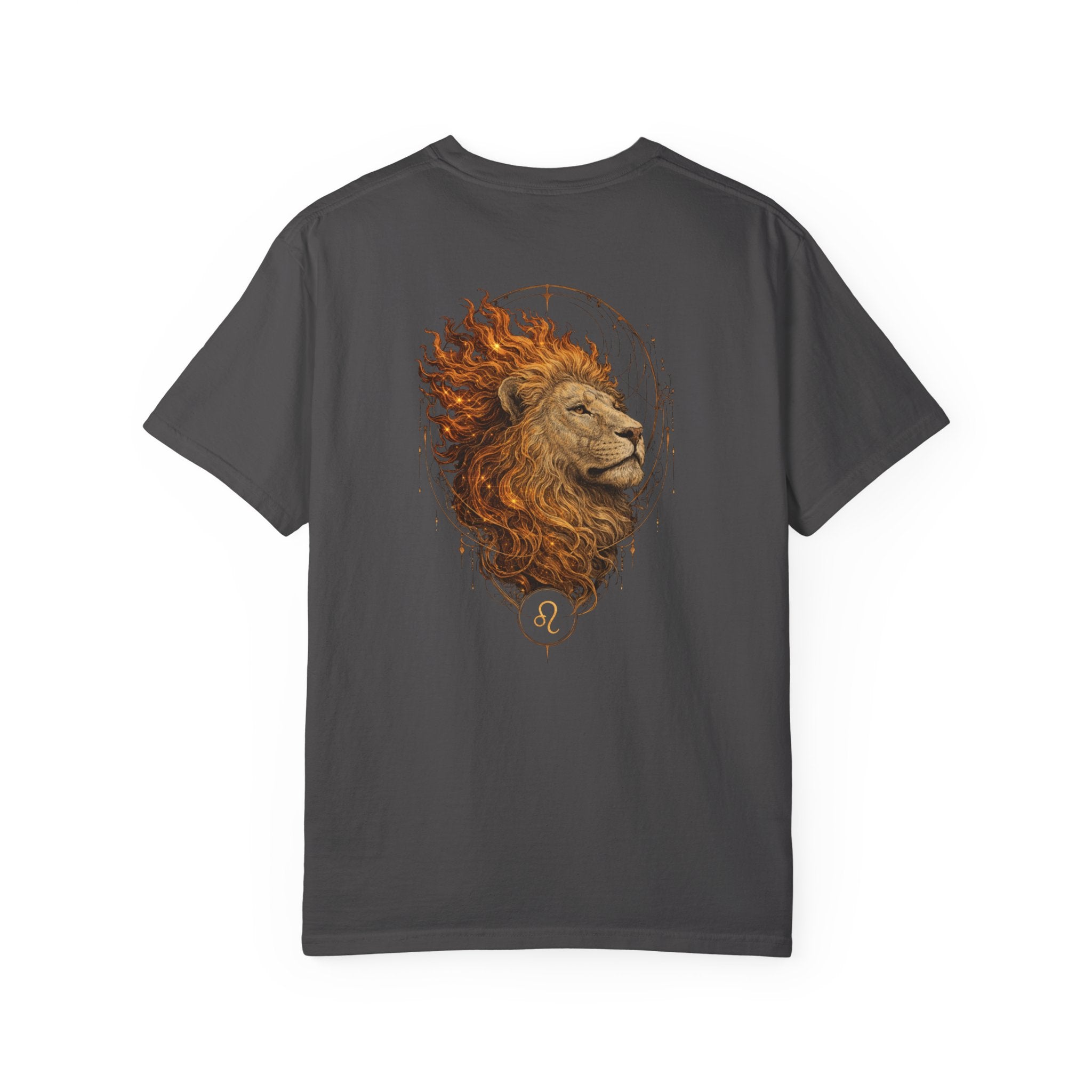 Zodiac Leo T-Shirt — Premium Horoscope Art Astrology Tee | July-August Birthday Gift