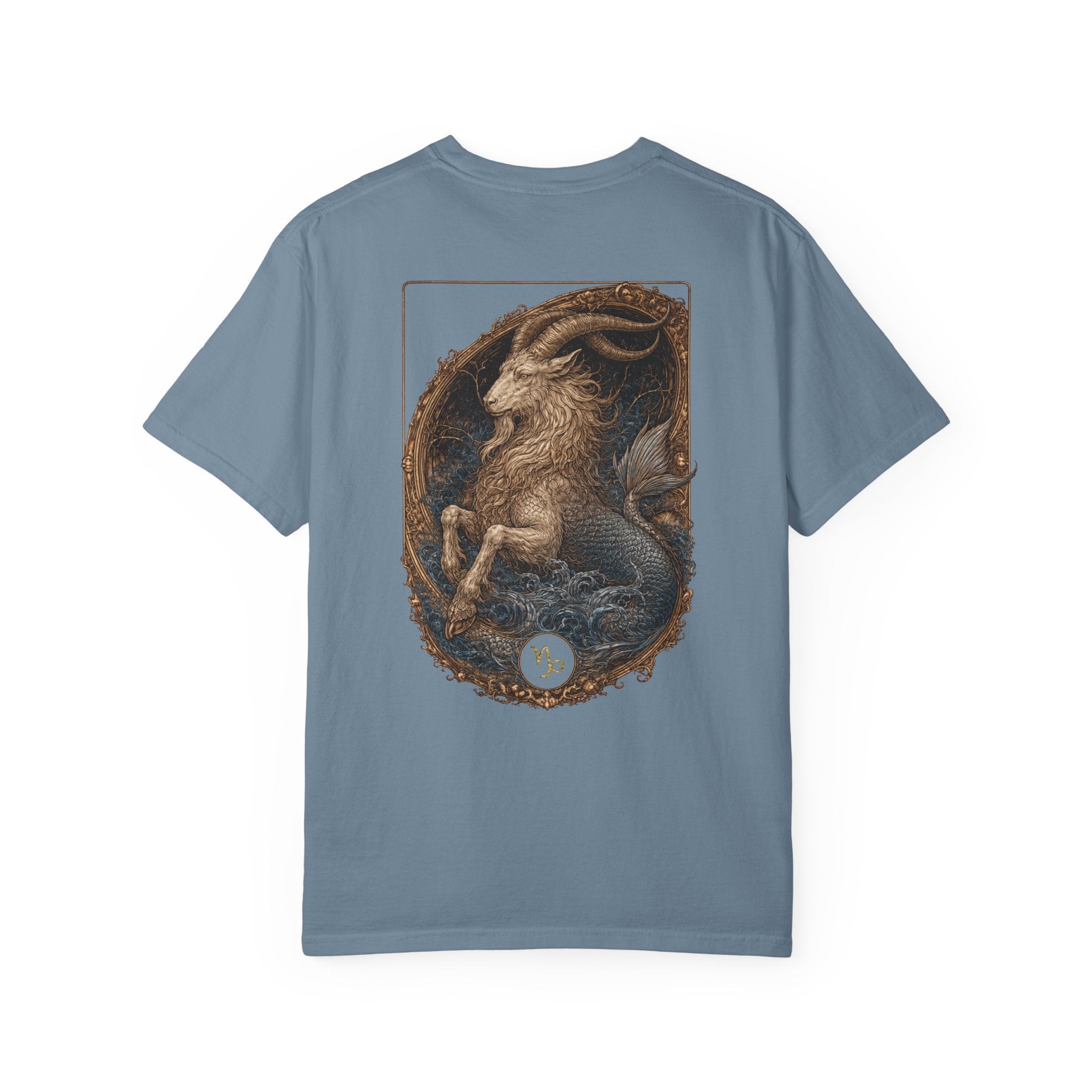 Zodiac Capricorn T-Shirt — Premium Horoscope Art Astrology Tee | December-January Birthday Gift