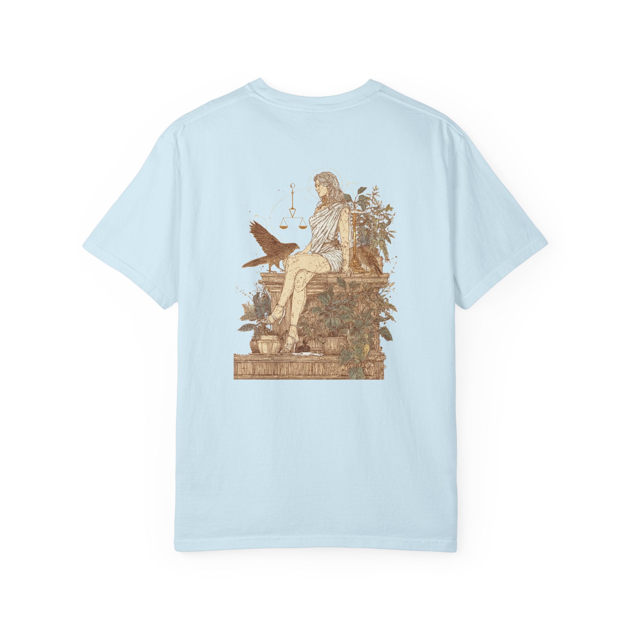 Zodiac Libra T-Shirt — Premium Horoscope Art Libra Astrology Tee