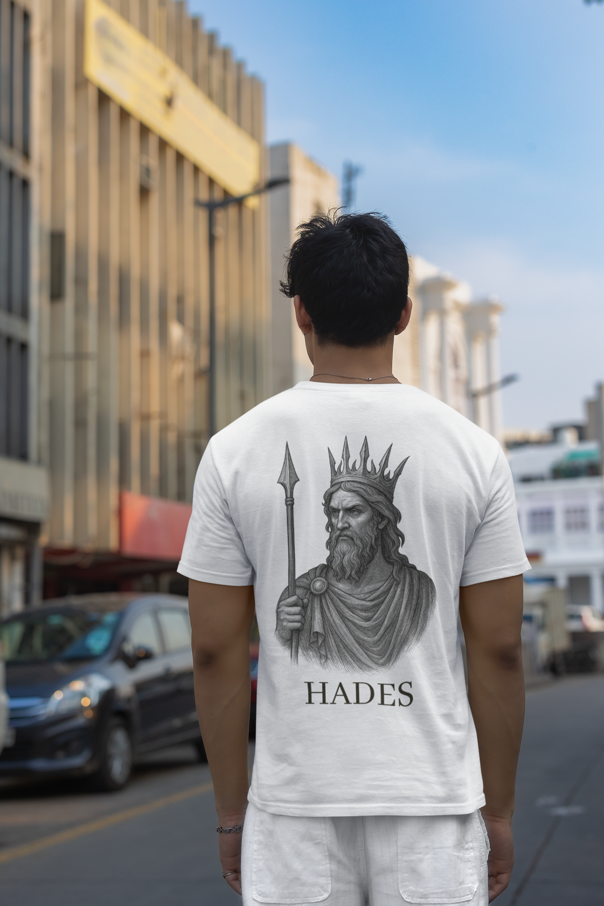Hades God T-Shirt - Greek Mythology Art Tee