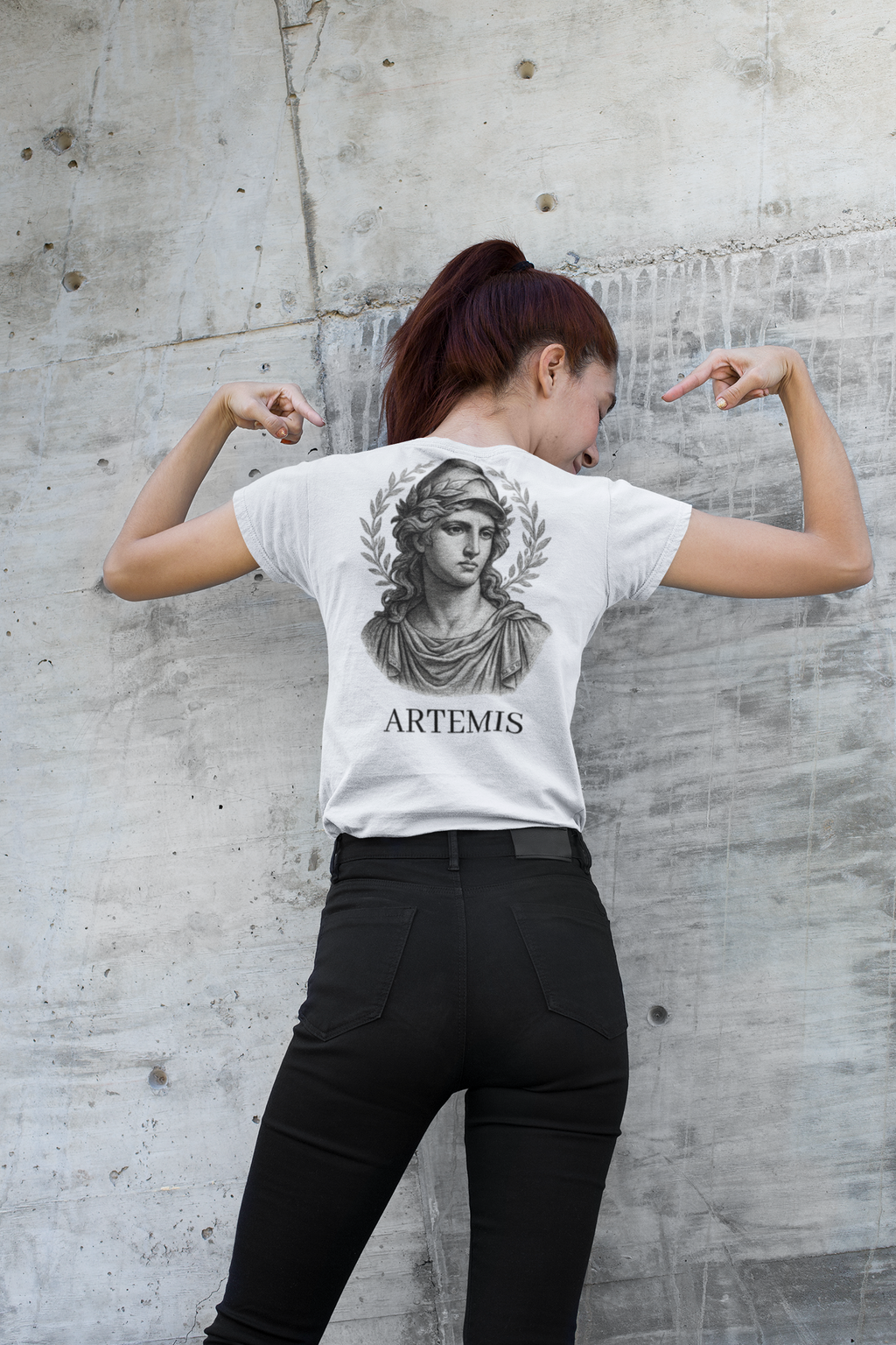 Artemis Goddess T-Shirt - Greek Mythology Art Tee