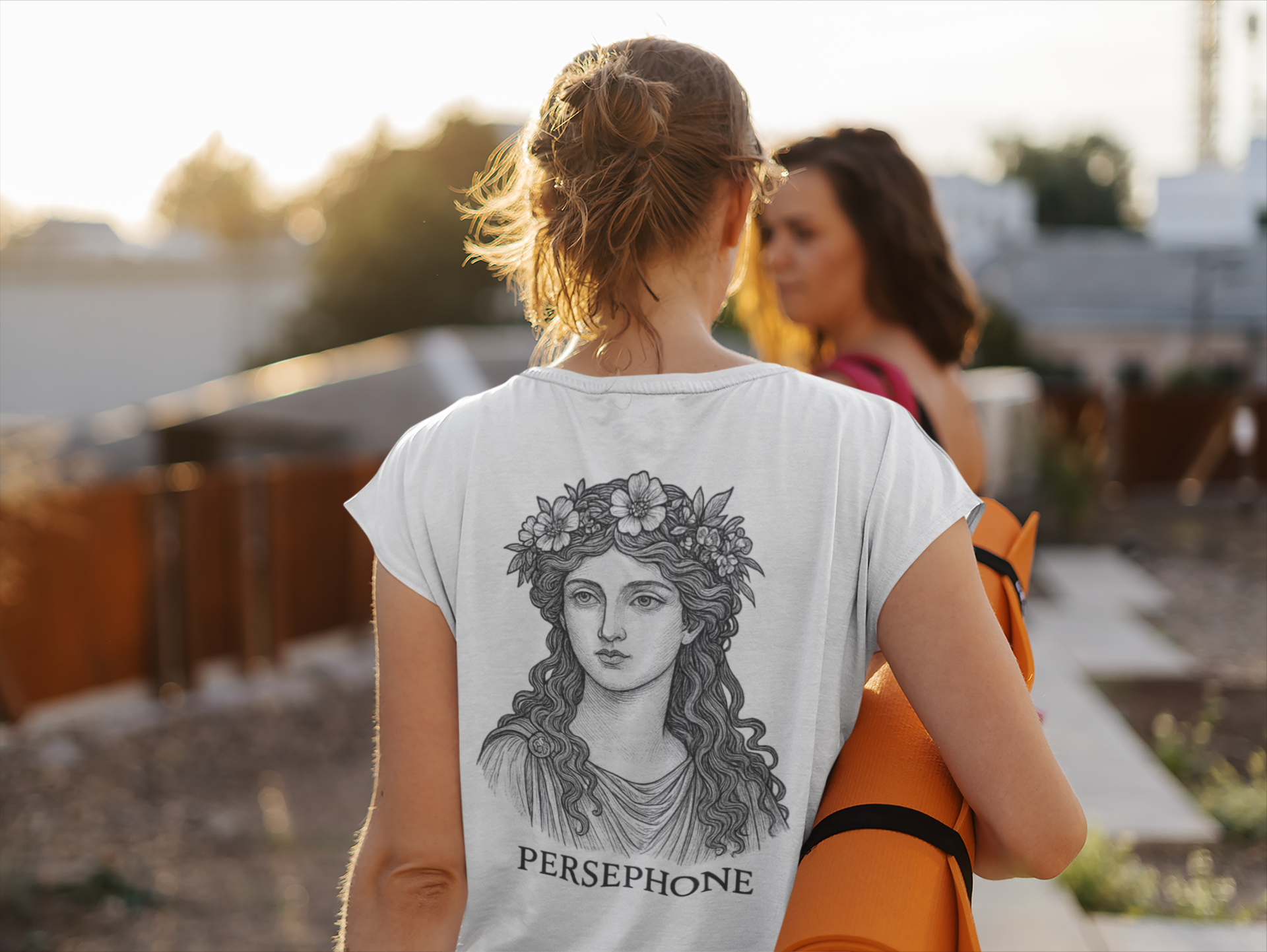 Persephone Goddess T-Shirt - Greek Mythology Art Tee