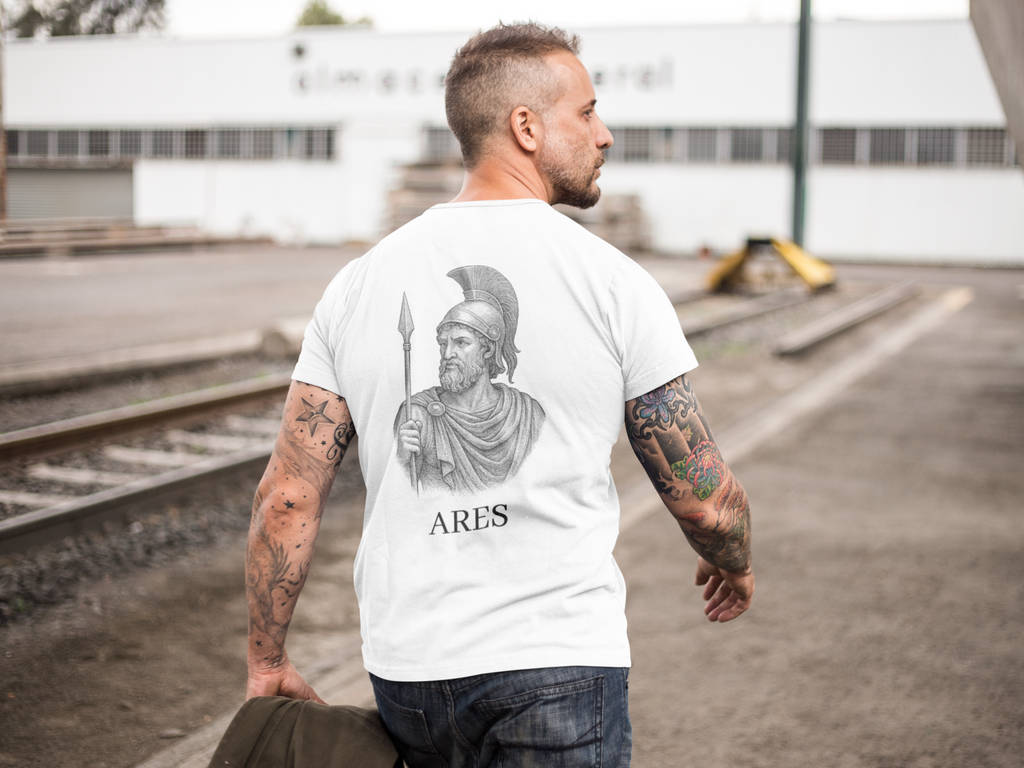 Ares God T-Shirt - Greek Mythology Art Tee