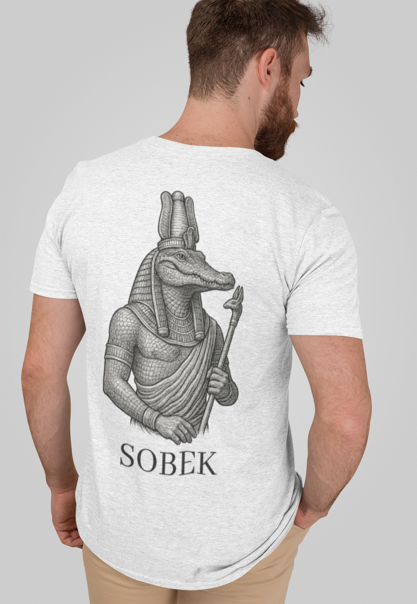 Sobek Ancient Egyptian God T-Shirt - Egyptian Mythology Art Tee