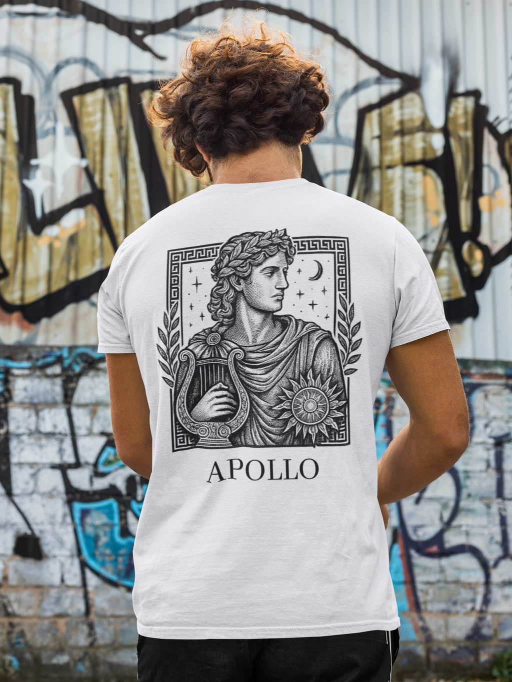 Apollo God T-Shirt - Greek Mythology Art Tee