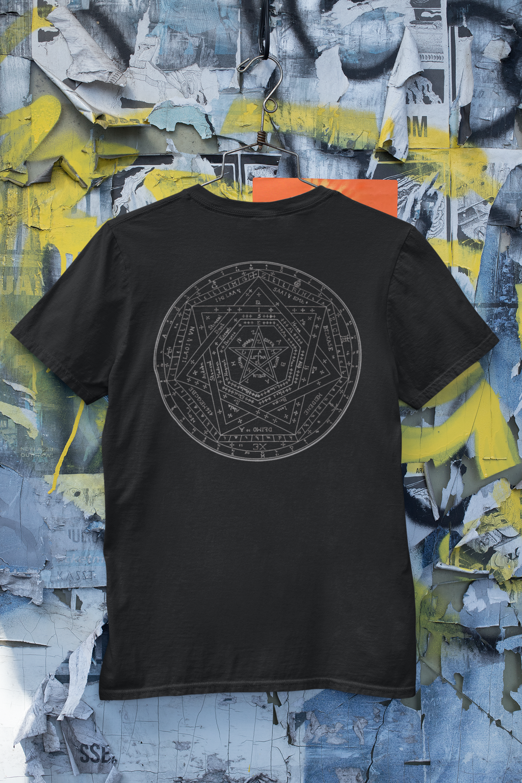 Sigillum Dei Aemeth T-Shirt — Babalon Star Occult Tee | Enochian Magic Design