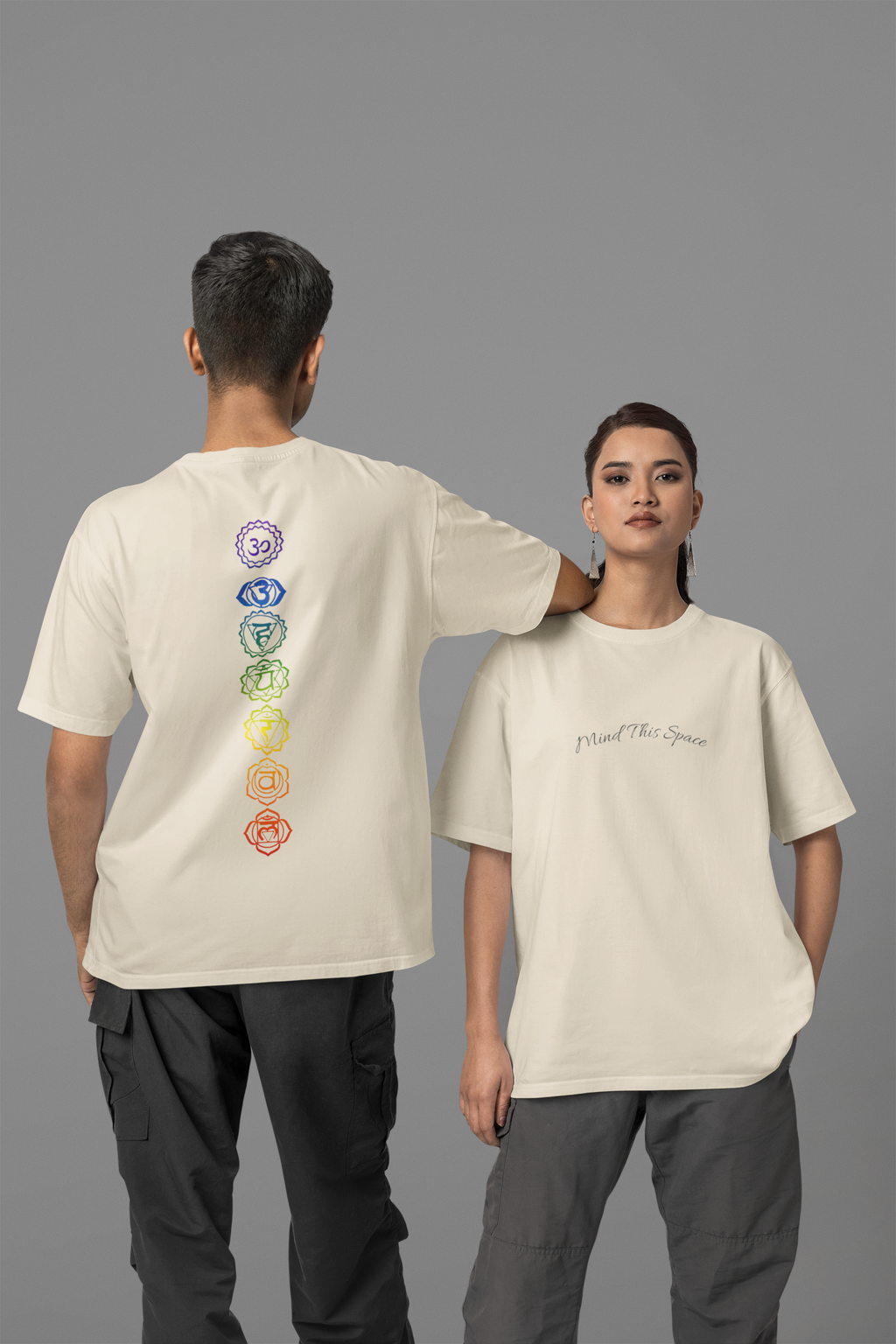 Chakra Alignment T-Shirt — Rainbow Chakra Tee | Yoga Meditation Shirt