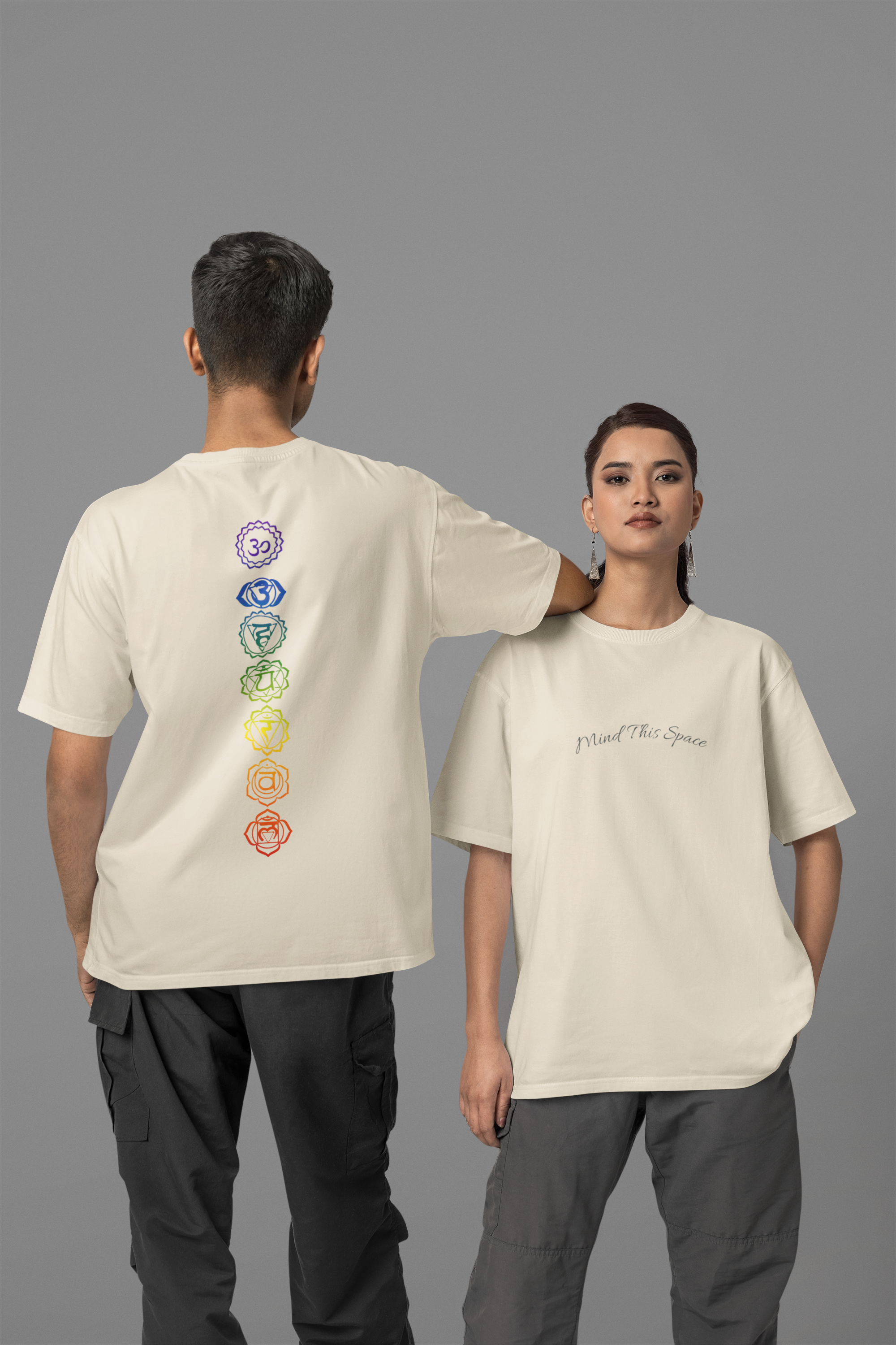 Chakra Alignment T-Shirt — Rainbow Chakra Tee | Yoga Meditation Shirt
