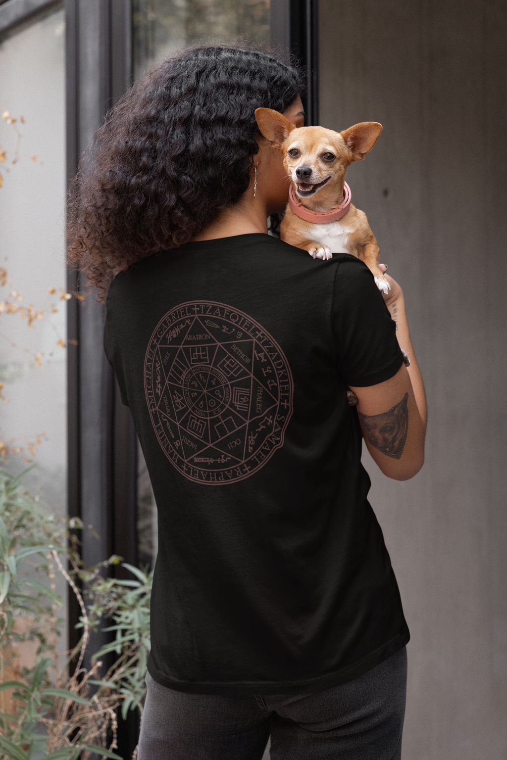 Planetary Sigils & Archangels T-Shirt — Alchemical Circle Occult Tee