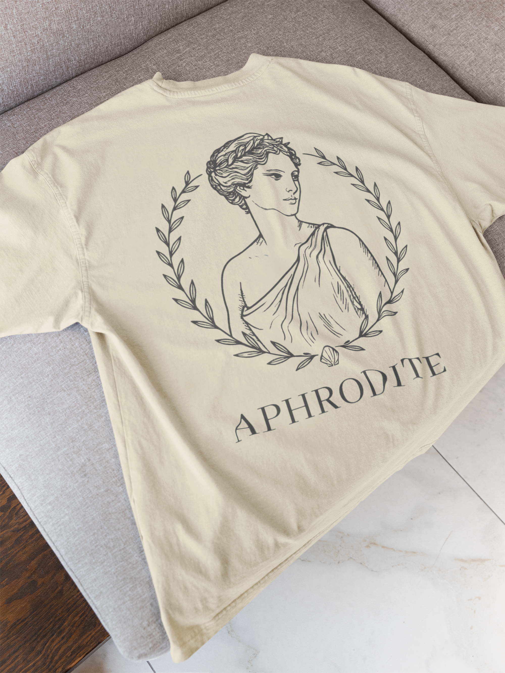 Goddess Aphrodite T-Shirt — Greek Mythology Goddess of Love Art Tee