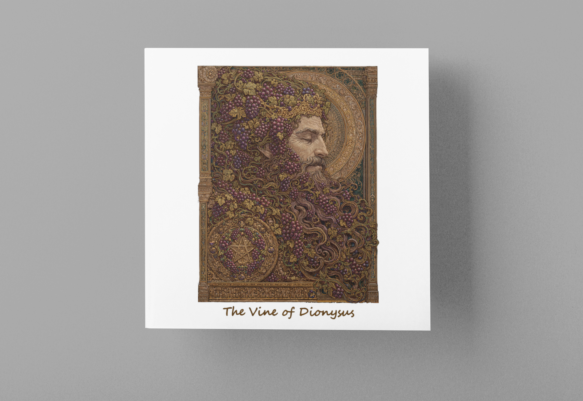 The Vine of Dionysus T-Shirt — Greek God Mythology Art Tee | Dionysus Graphic