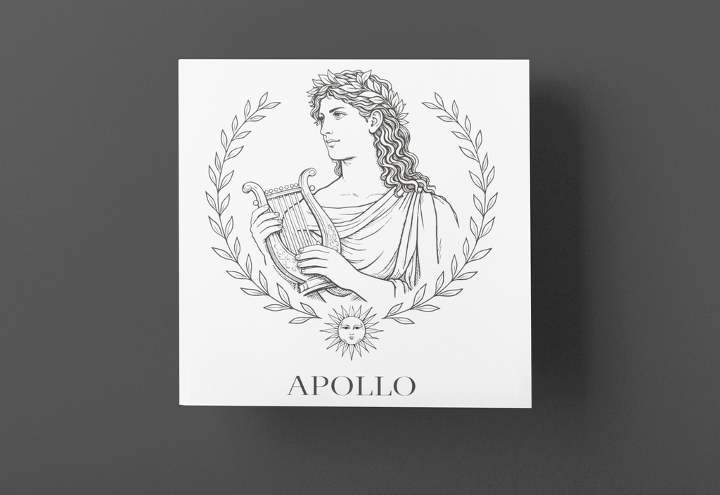 Apollo Greek Mythology Art Tee — Mythic Apollo Graphic T-Shirt