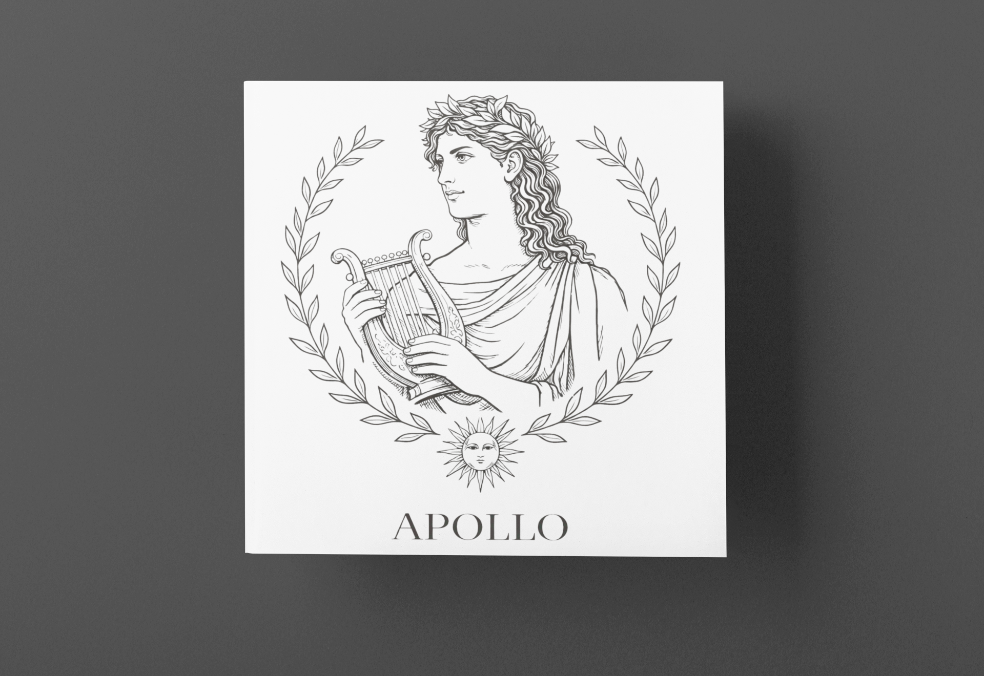 Apollo Greek Mythology Art Tee — Mythic Apollo Graphic T-Shirt