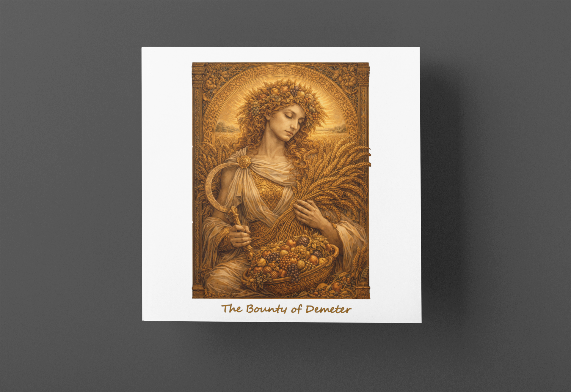 The Harvest of Demeter T-shirt — Greek Mythology Tee