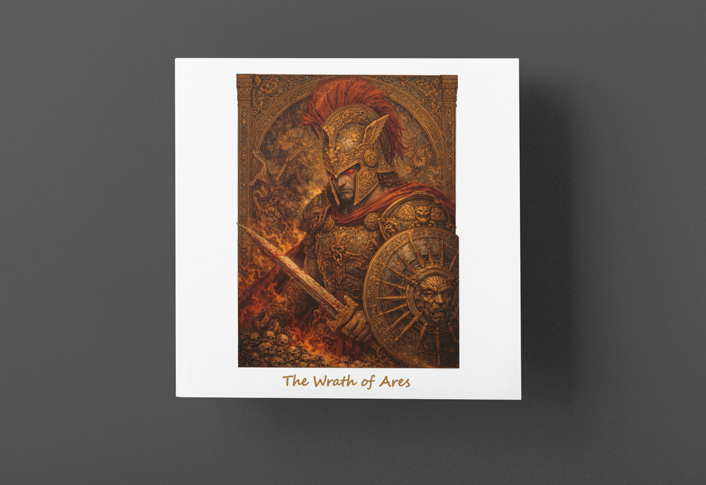 The Wrath Of Ares Greek Mythology T-shirt