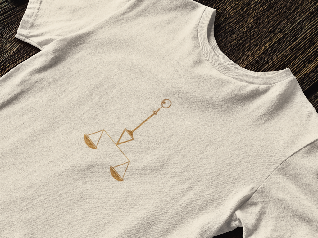 Zodiac Libra T-Shirt — Premium Horoscope Art Libra Astrology Tee