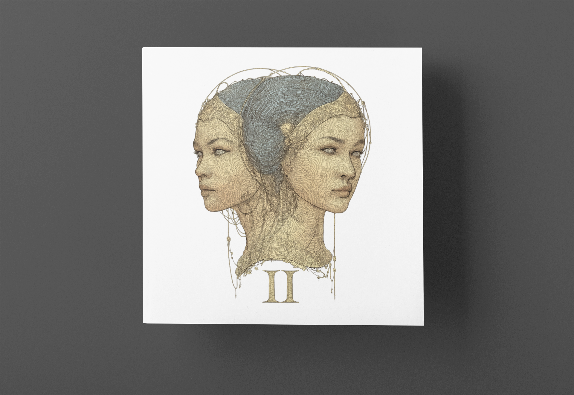 Zodiac Gemini T-Shirt — Premium Horoscope Art Gemini Astrology Tee