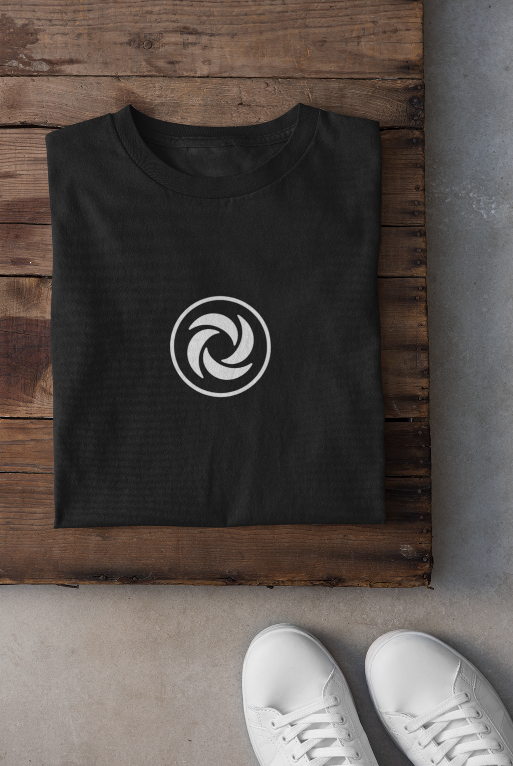 Eye of the Storm T-Shirt — Stoic Philosophy Quote Tee with Inspirational Back Print | Motivational Apparel