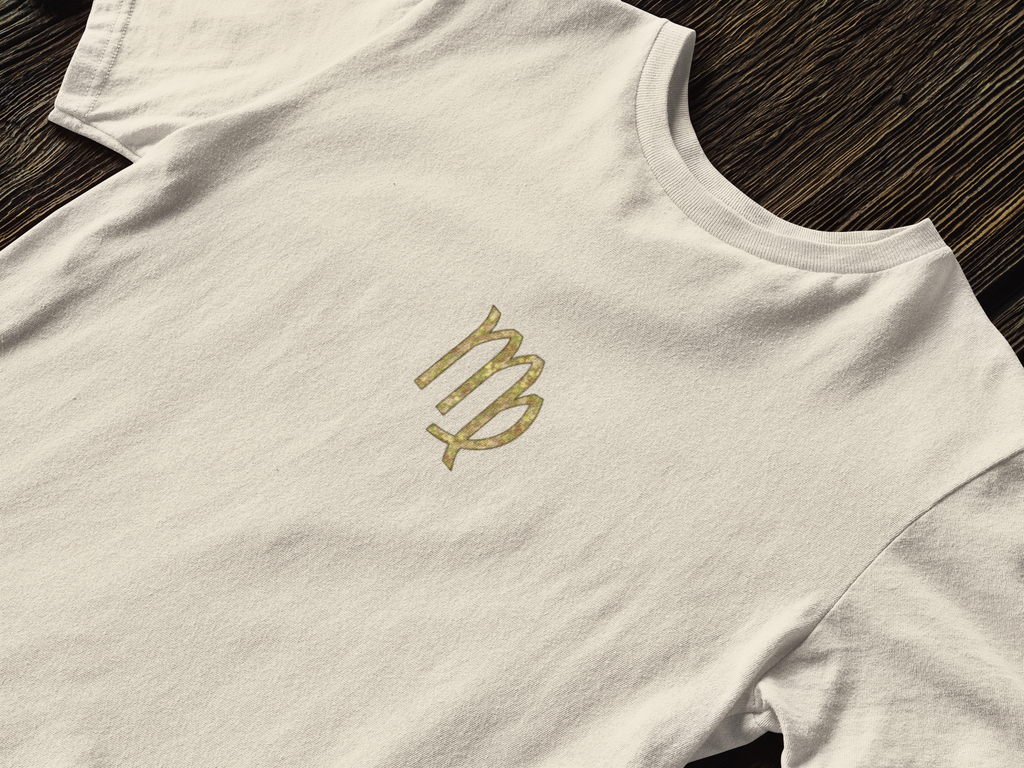 Zodiac Virgo T-Shirt — Horoscope Astrology Wheat Maiden Tee