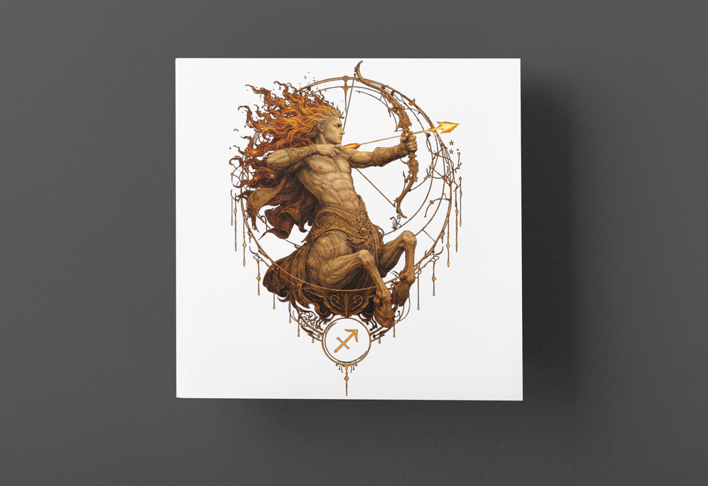 Zodiac Sagittarius T-Shirt — Horoscope Astrology Archer Centaur Tee