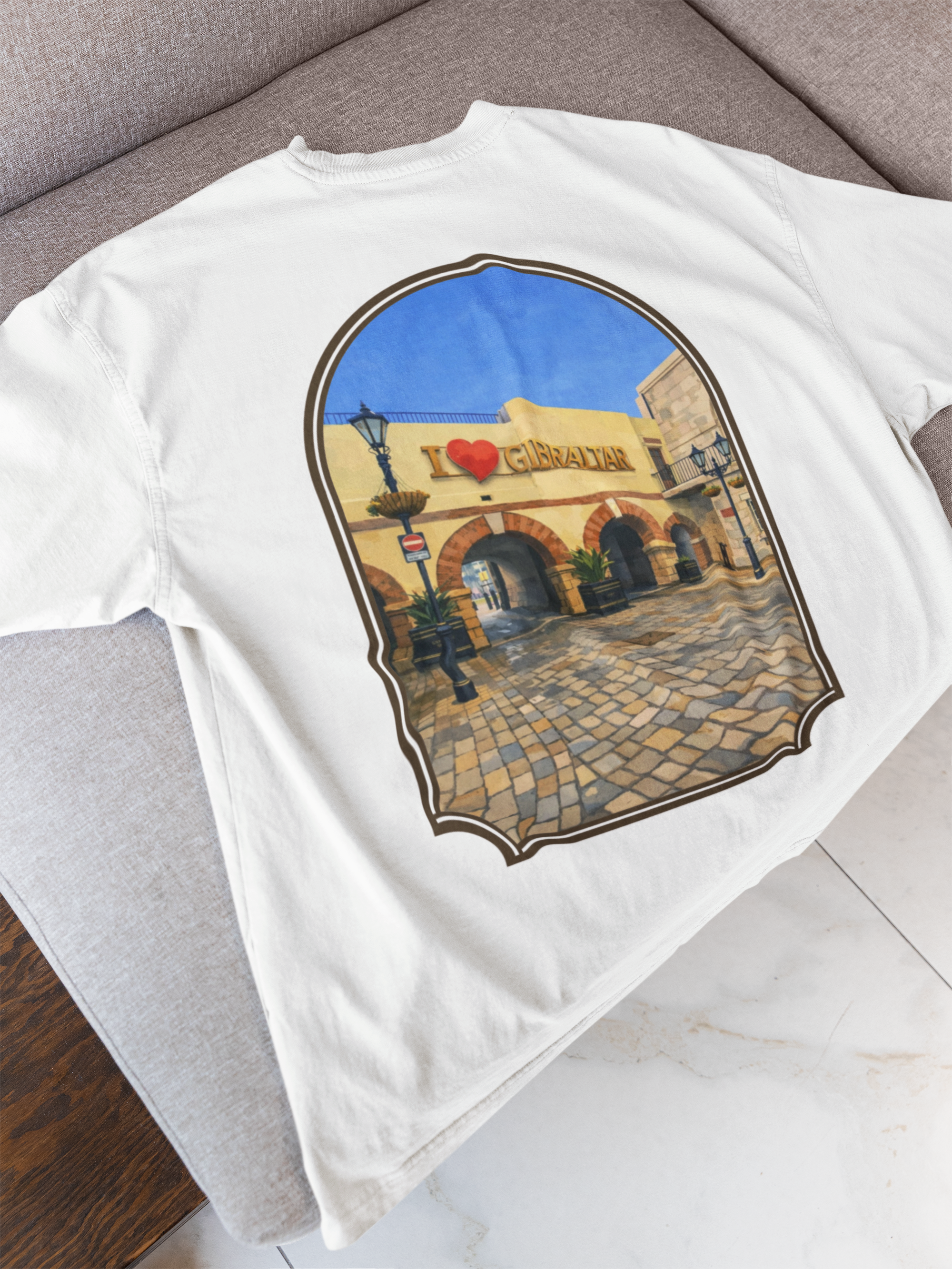 Gibraltar Casemates T-Shirt | Historic Gates Graphic Tee