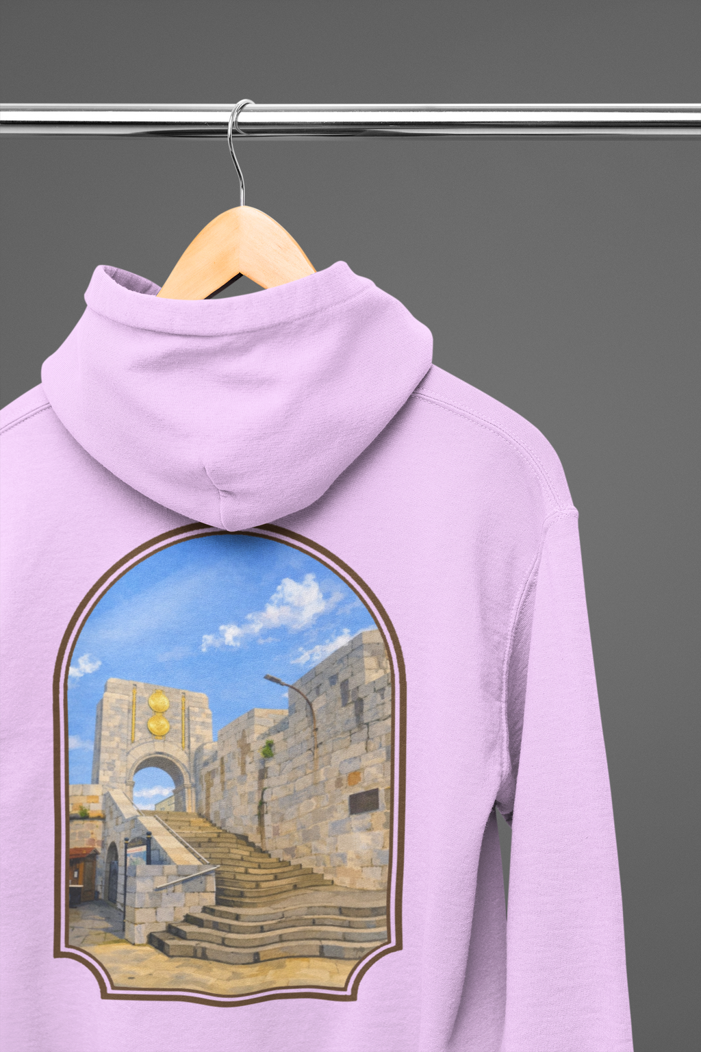 Gibraltar La Ecalera Americana Hoodie | Premium Graphic Hoodie