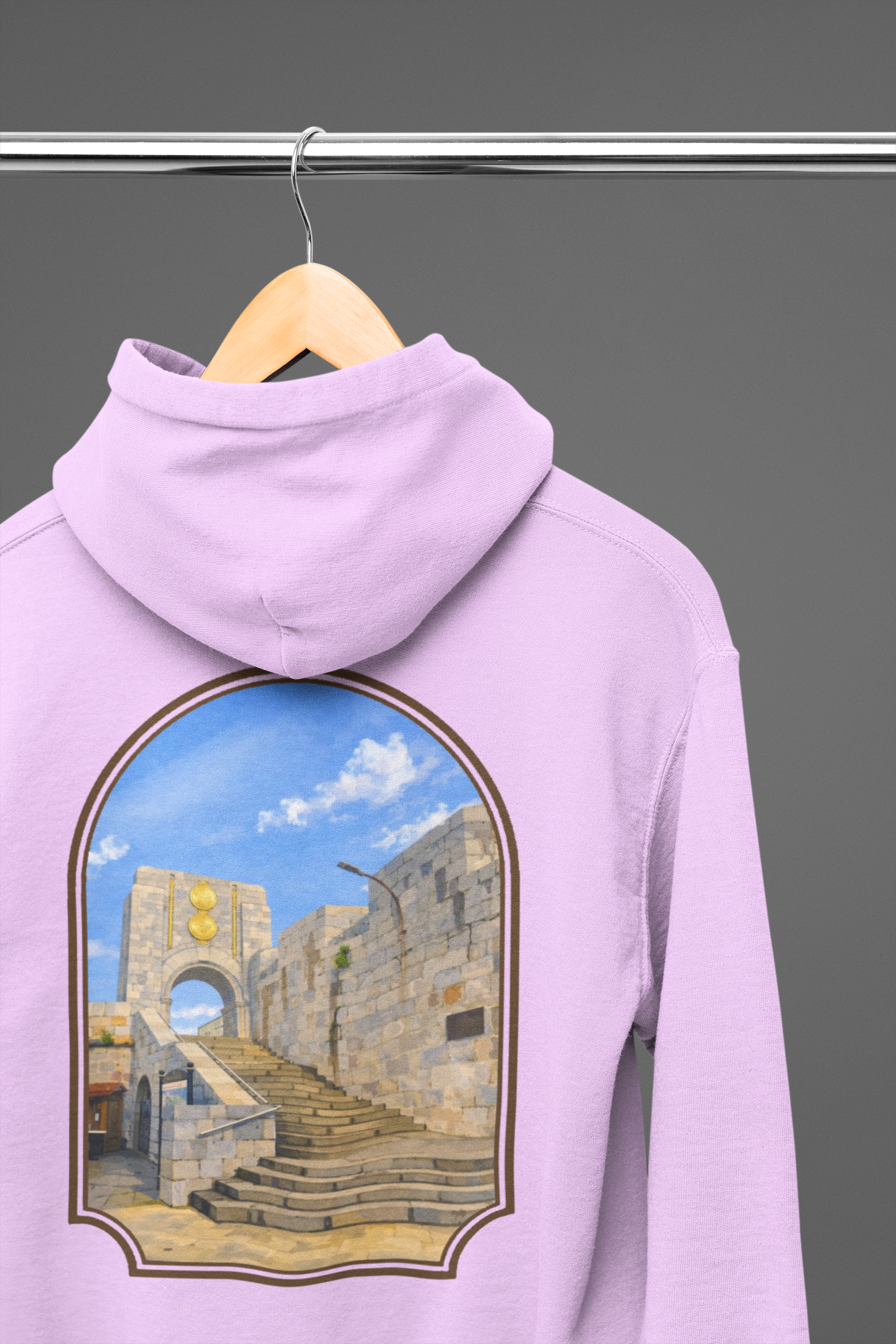 Gibraltar La Ecalera Americana Hoodie | Premium Graphic Hoodie