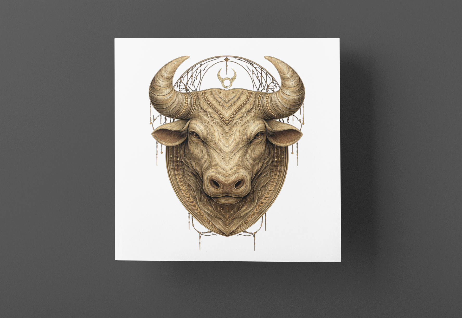 Zodiac Taurus T-Shirt — Premium Horoscope Art Astrology Tee | April-May Birthday Gift