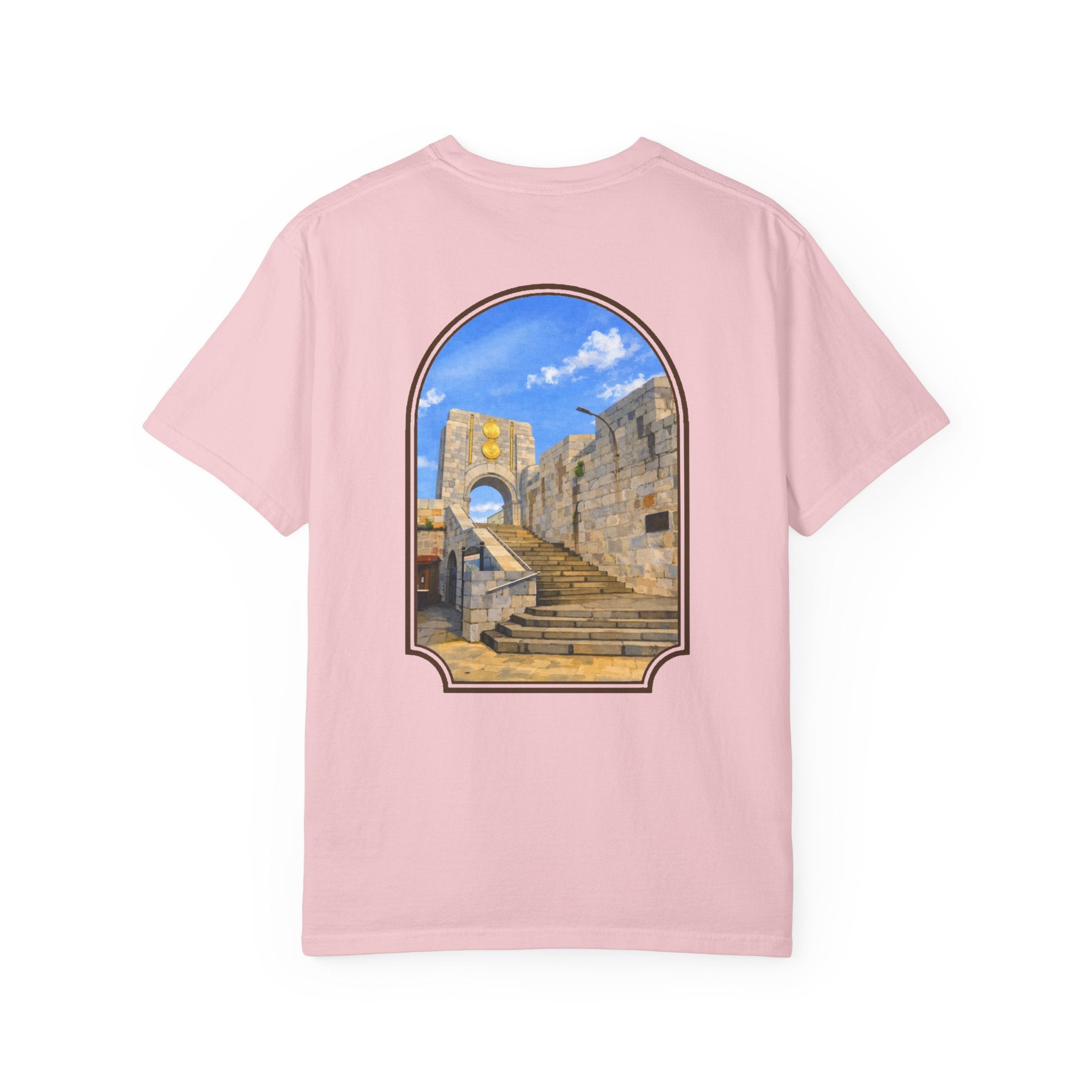 Gibraltar La Ecalera Americana T-Shirt | Premium Garment-Dyed Tee