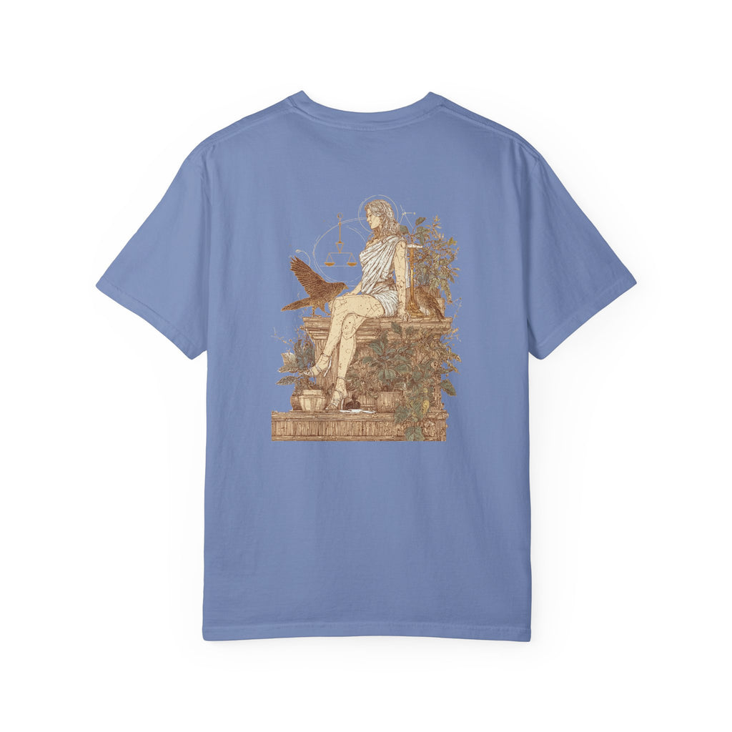 Zodiac Libra T-Shirt — Premium Horoscope Art Libra Astrology Tee