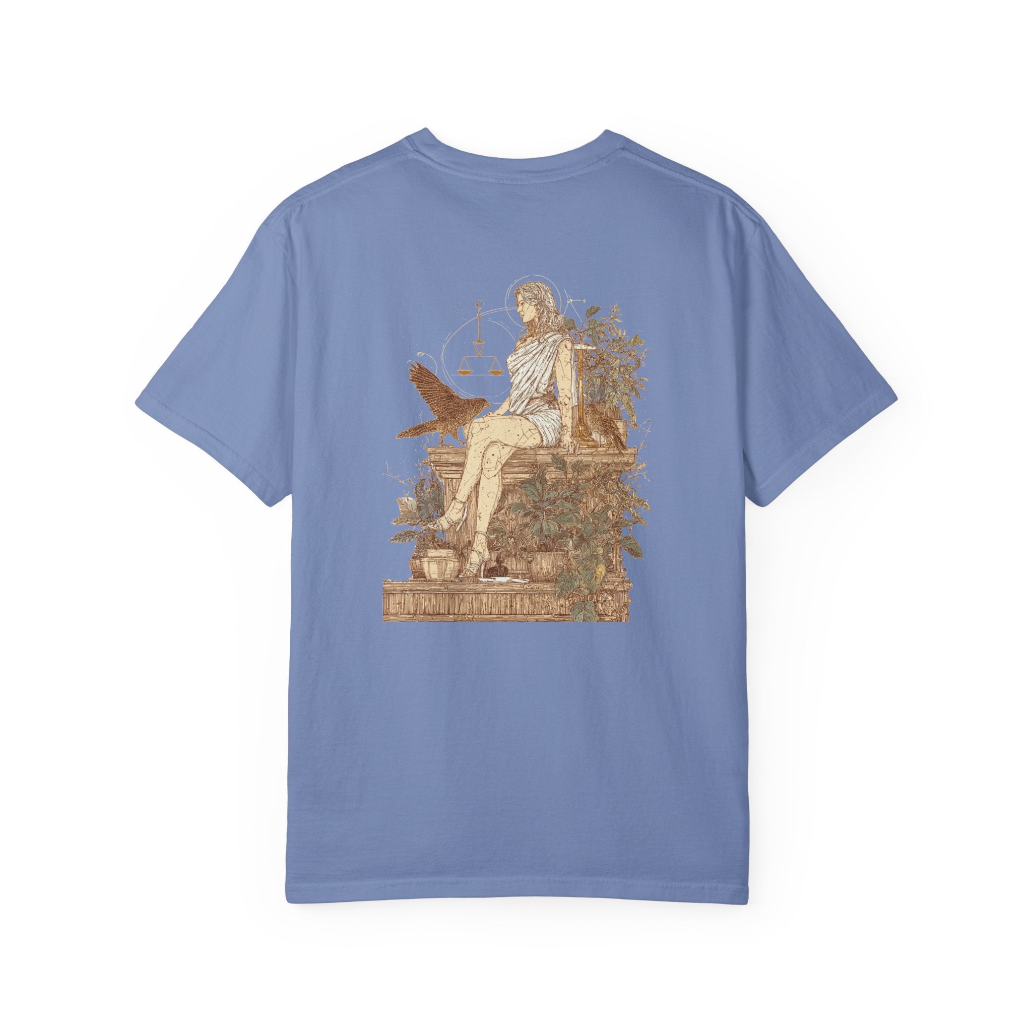 Zodiac Libra T-Shirt — Premium Horoscope Art Libra Astrology Tee