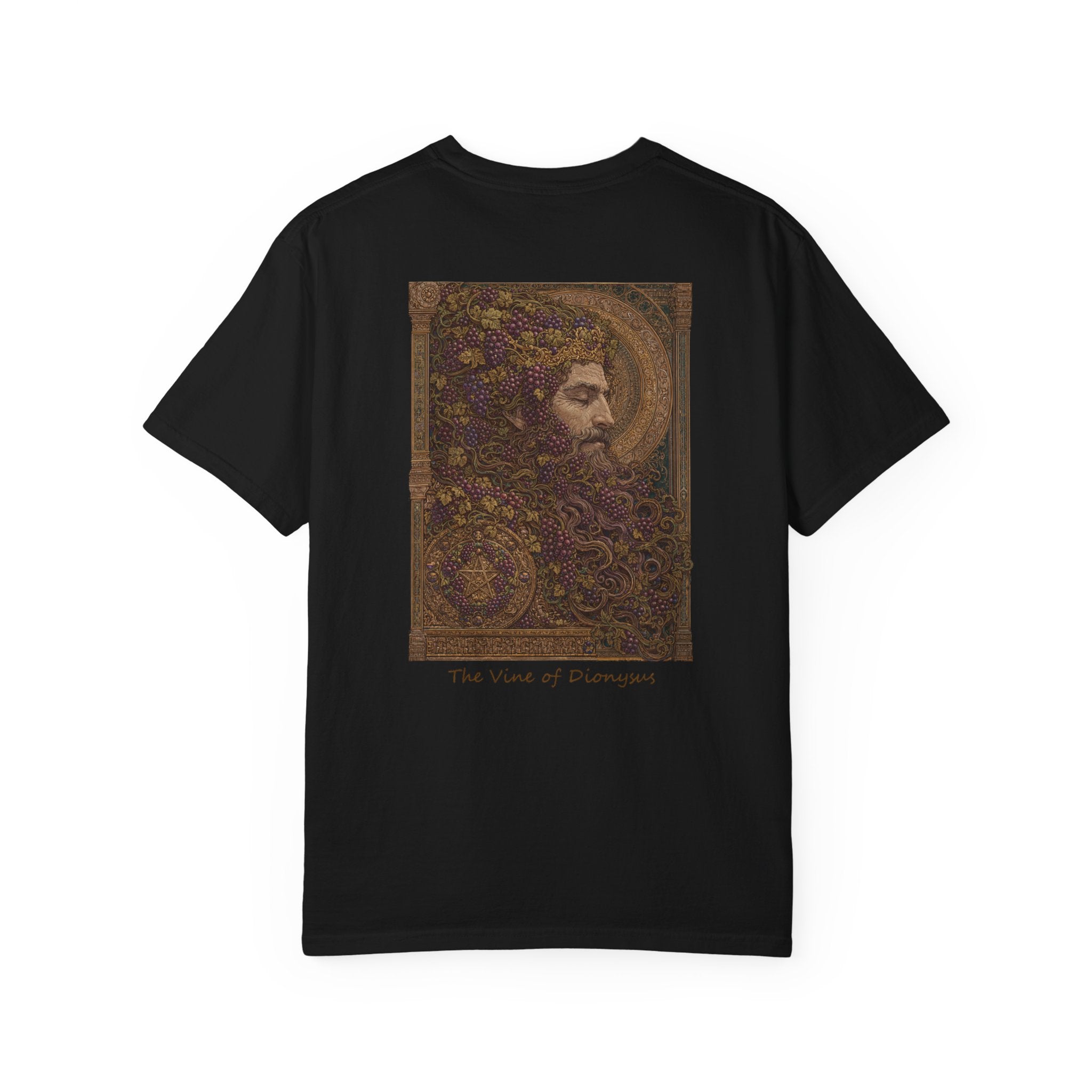The Vine of Dionysus T-Shirt — Greek God Mythology Art Tee | Dionysus Graphic