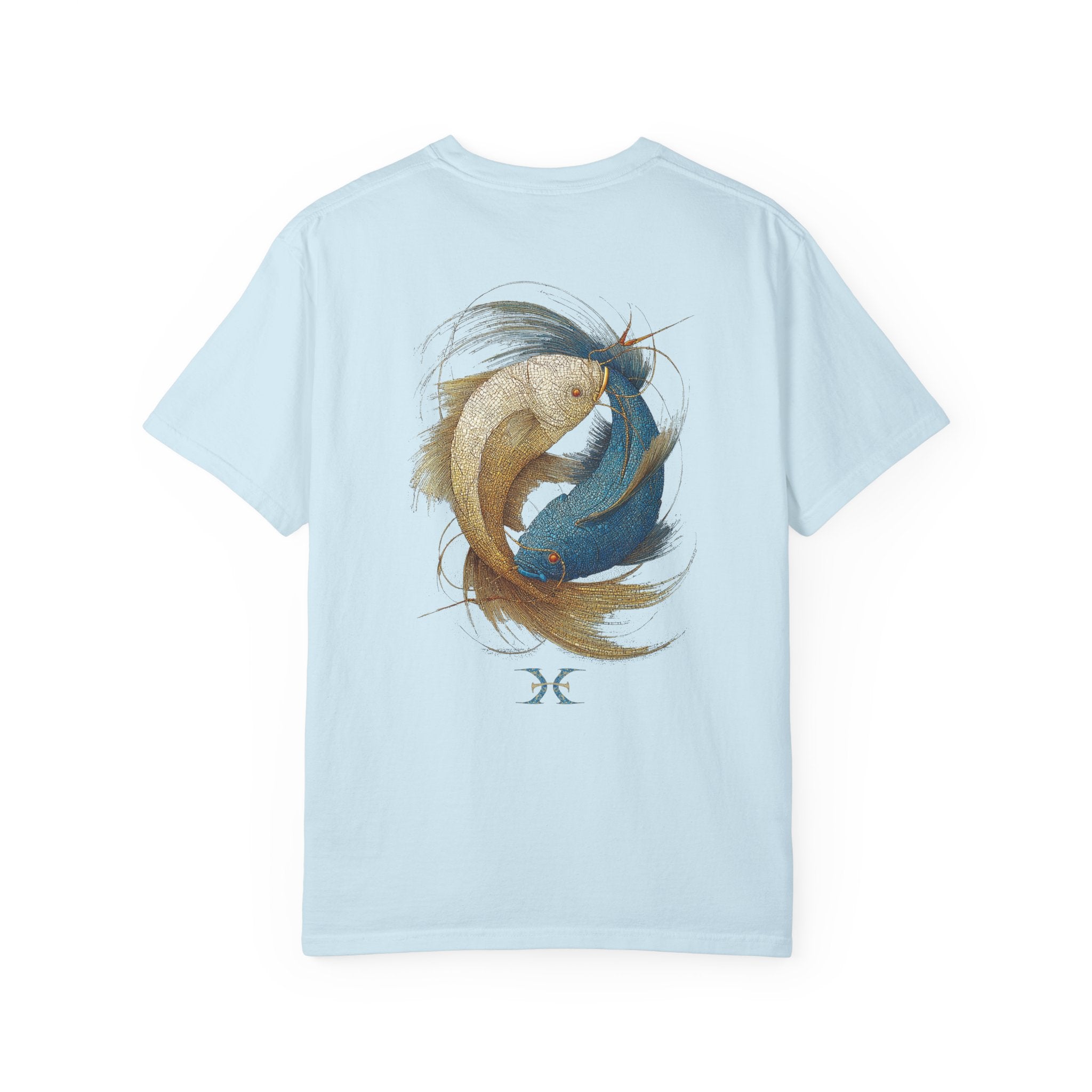 Zodiac Pisces T-Shirt — Premium Horoscope Art Pisces Astrology Tee