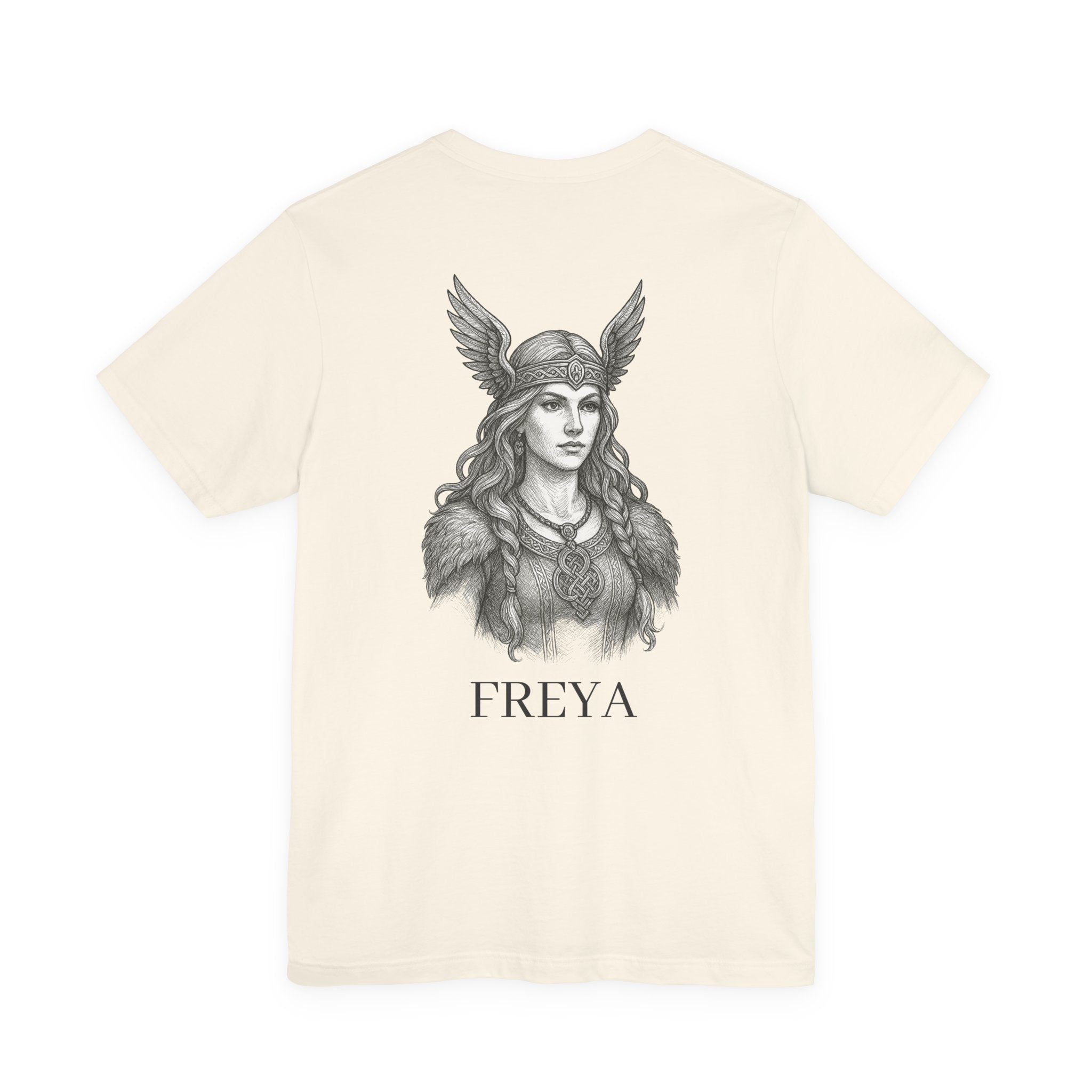 Freya Norse God T-Shirt - Viking Mythology Art Tee