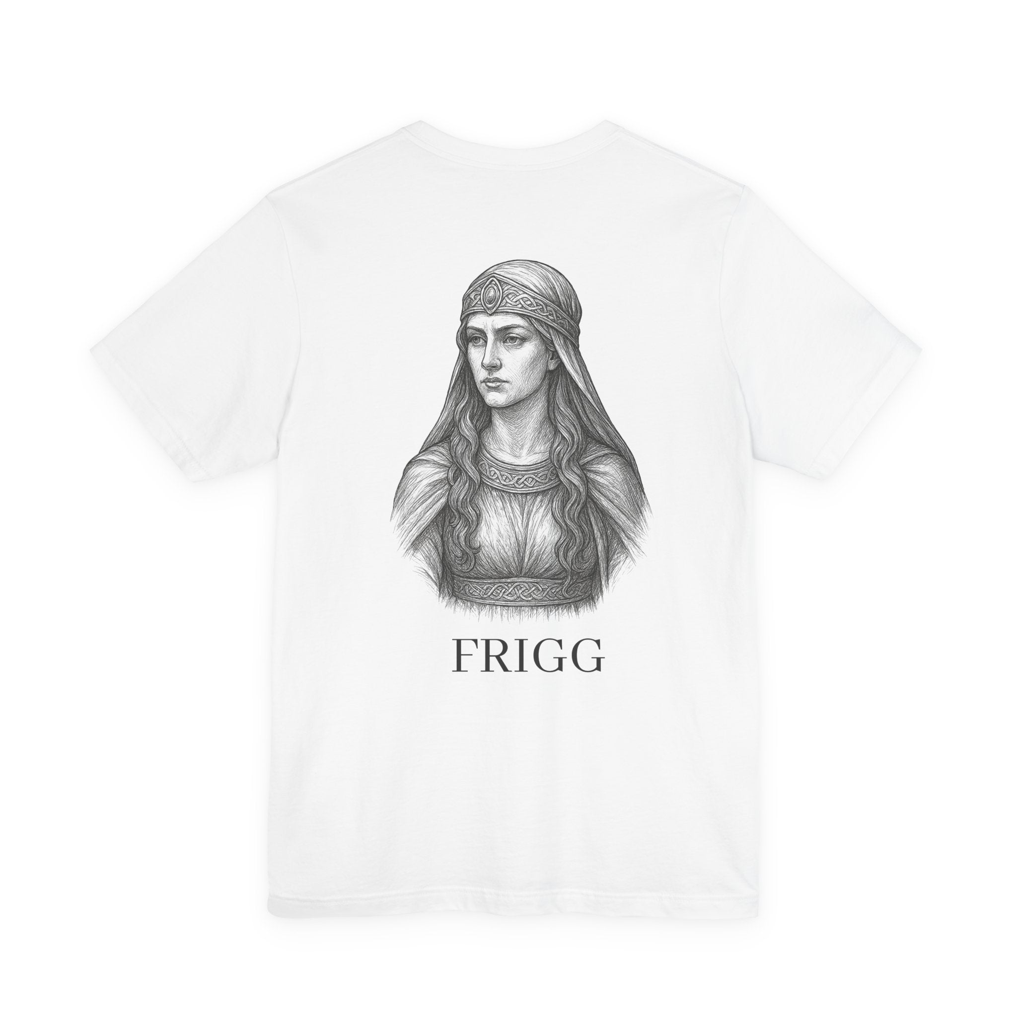 Frigg Norse God T-Shirt - Viking Mythology Art Tee