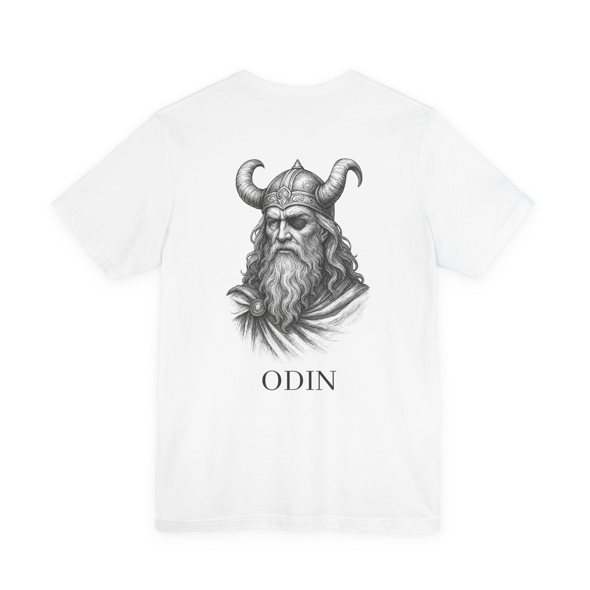 Odin Norse God T-Shirt - Viking Mythology Art Tee