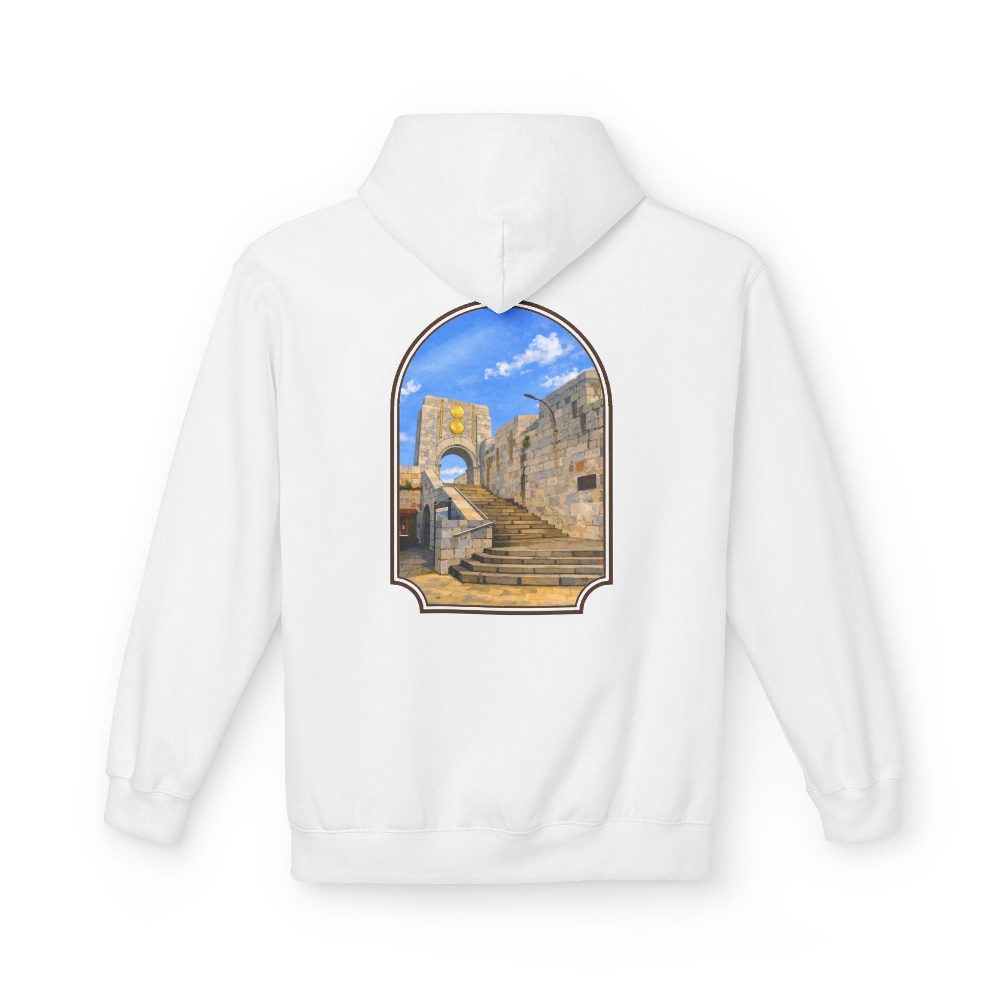 Gibraltar La Ecalera Americana Hoodie | Premium Graphic Hoodie