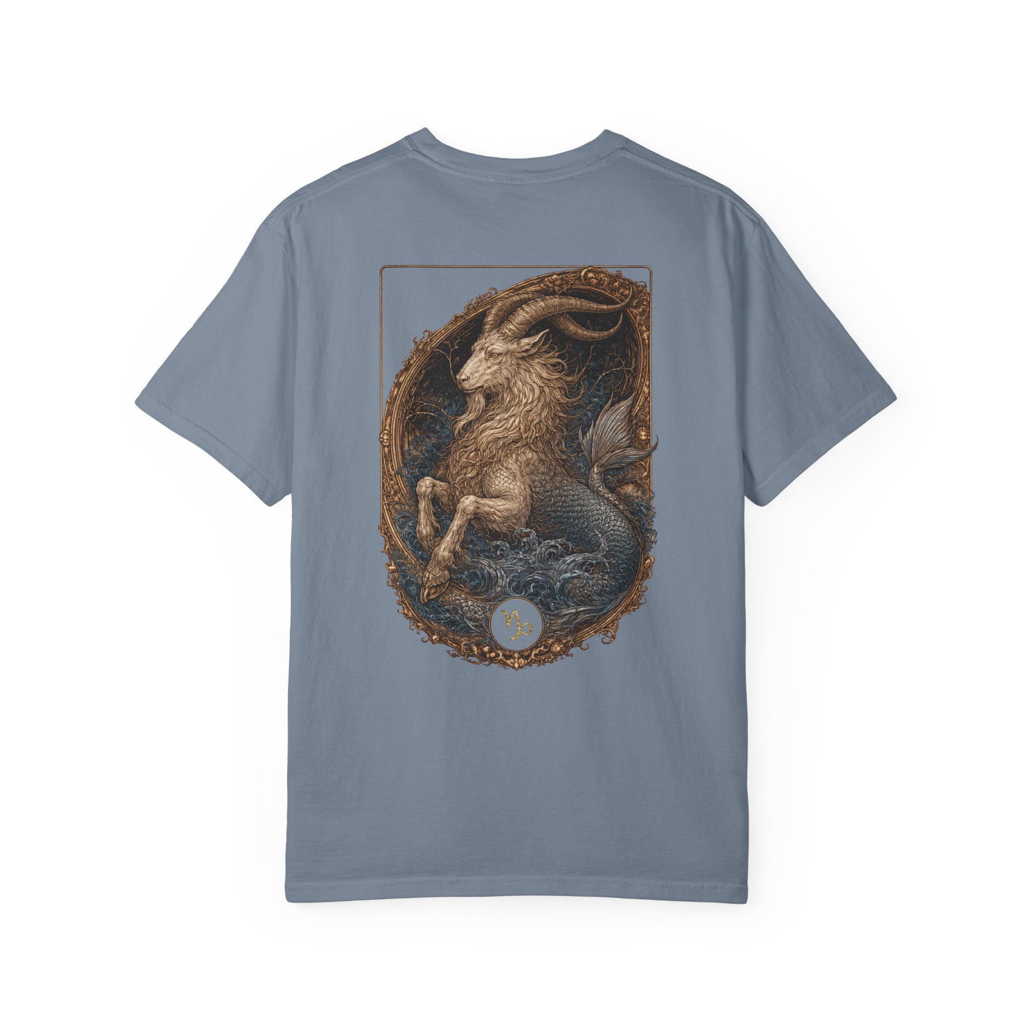 Zodiac Capricorn T-Shirt — Premium Horoscope Art Astrology Tee | December-January Birthday Gift