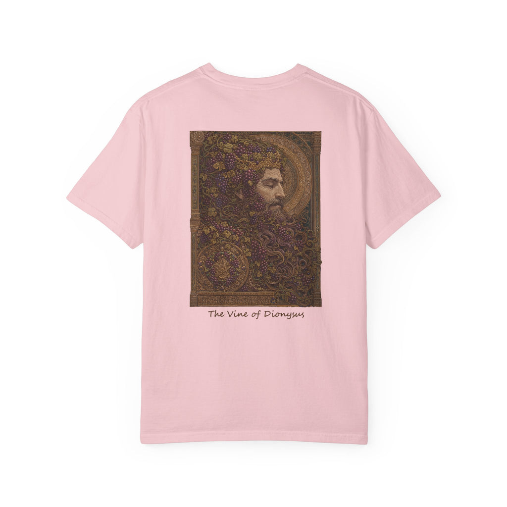 The Vine of Dionysus T-Shirt — Greek God Mythology Art Tee | Dionysus Graphic