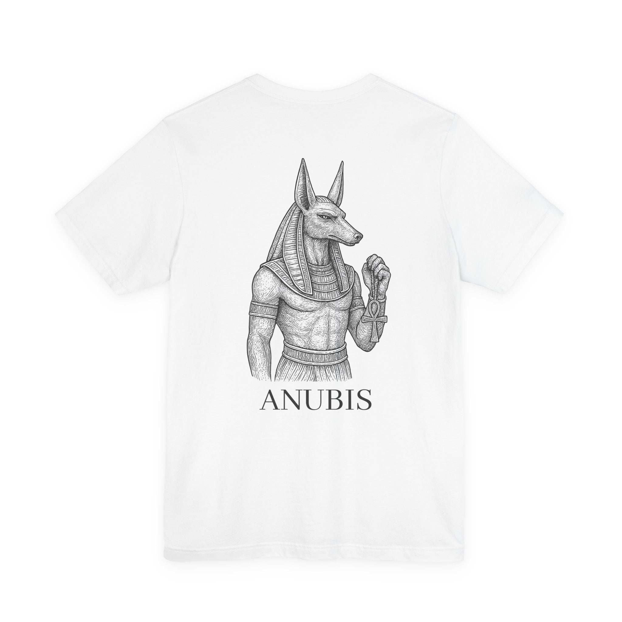 Anubis Ancient Egyptian God T-Shirt - Egyptian Mythology Art Tee