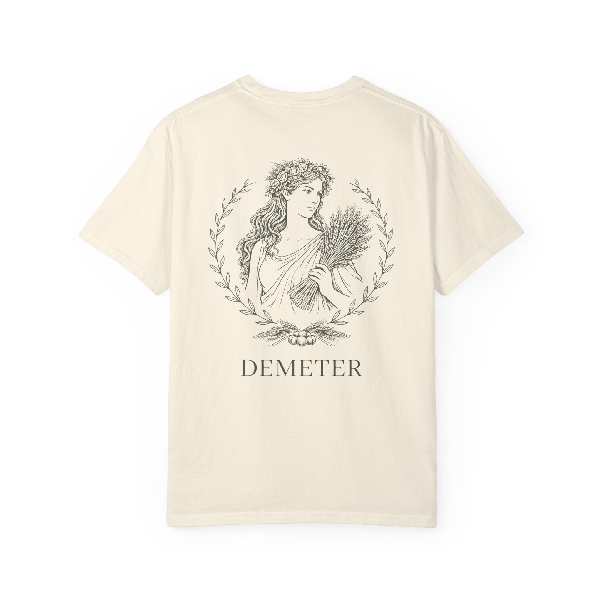 Goddess Demeter T-Shirt — Greek Mythology Goddess of Harvest Art Tee