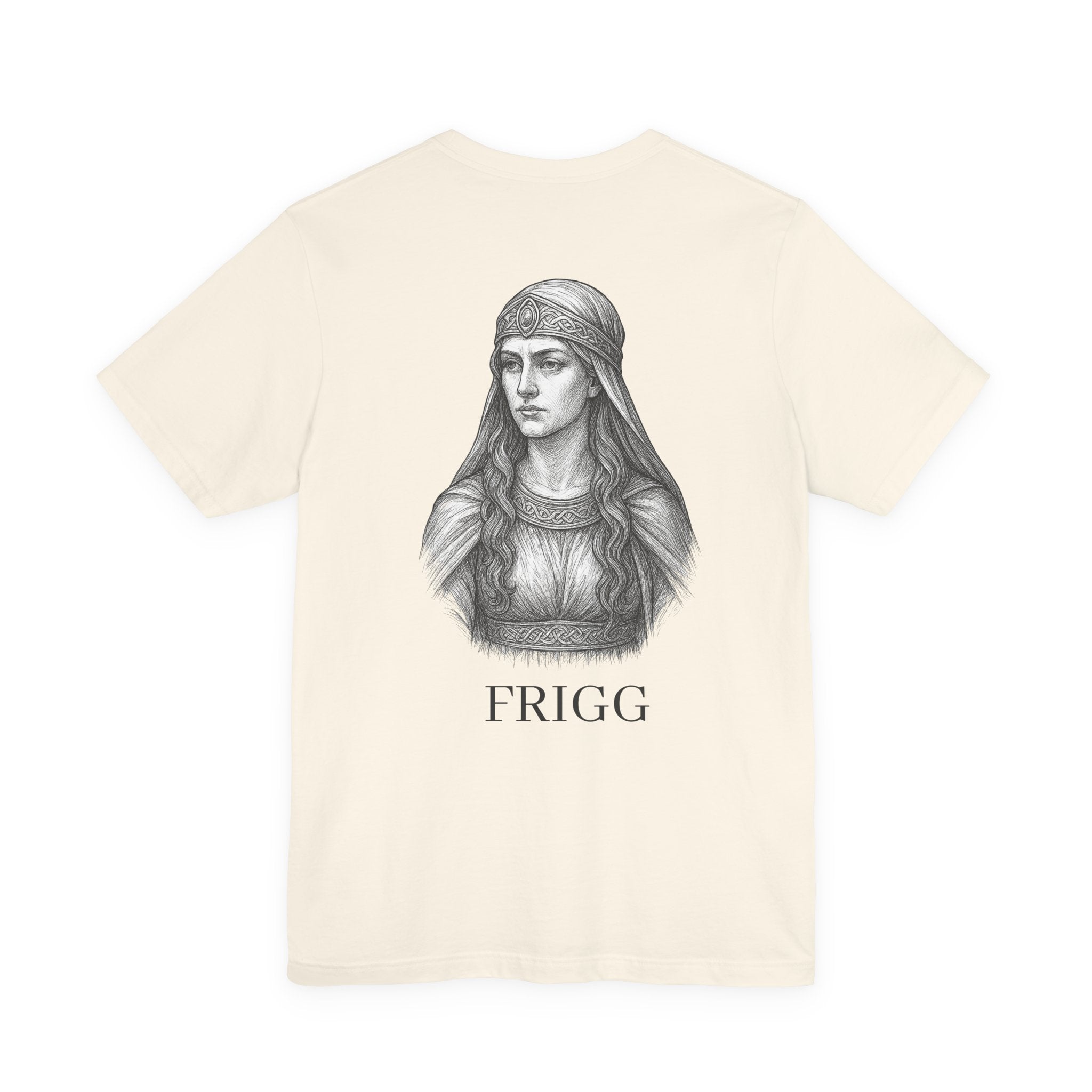 Frigg Norse God T-Shirt - Viking Mythology Art Tee