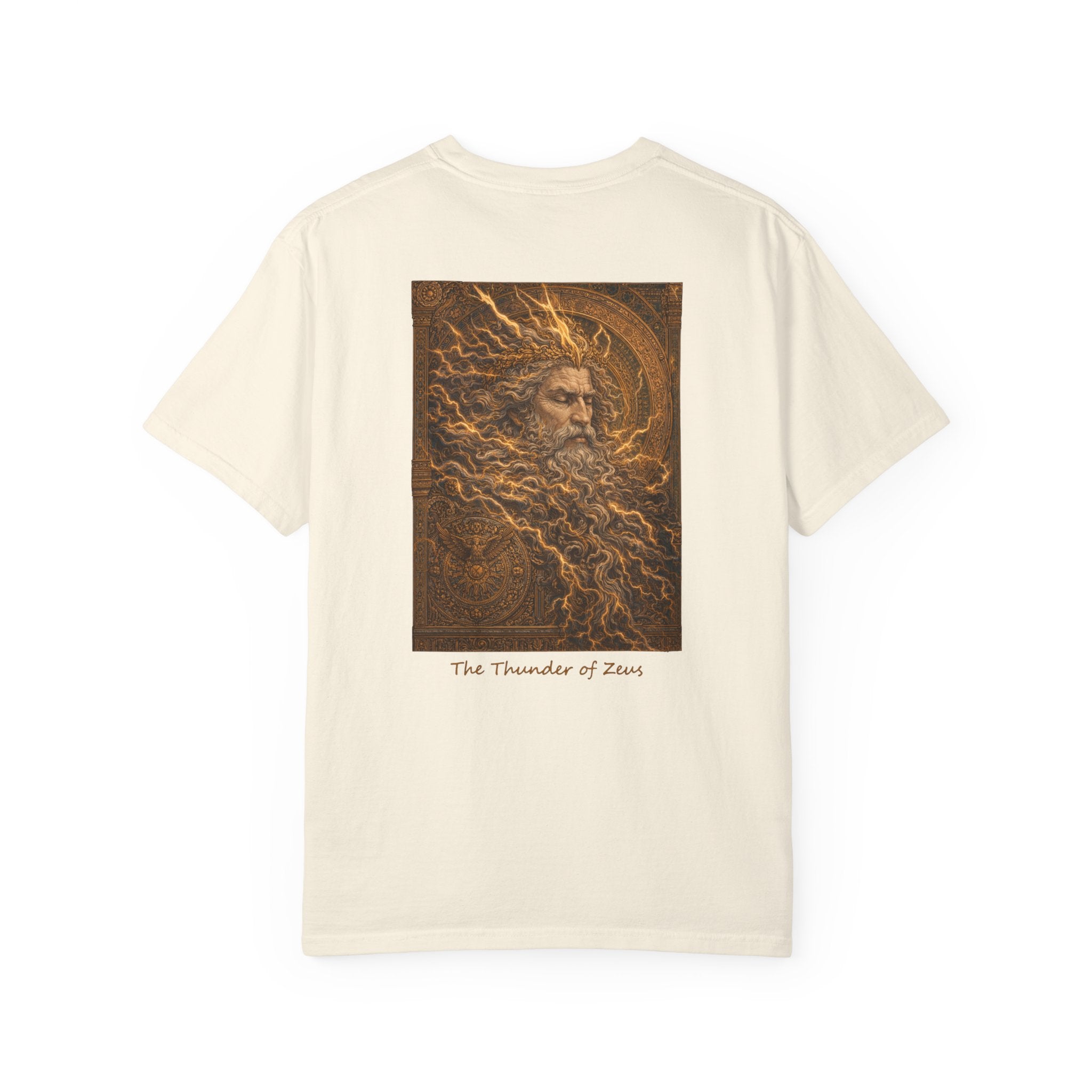 The Thunder of Zeus T-Shirt — Greek God Mythology Art Tee | Zeus King of Gods