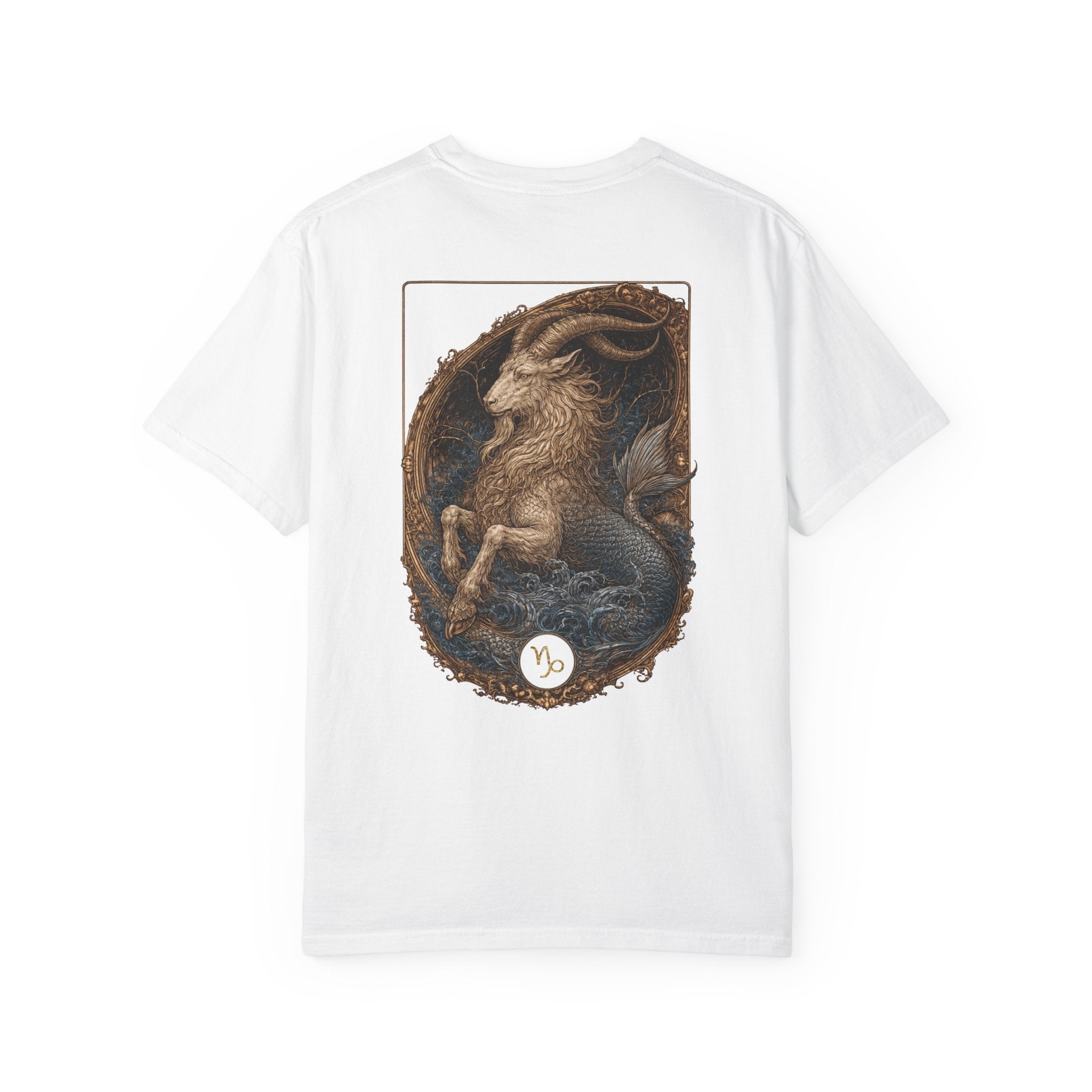 Zodiac Capricorn T-Shirt — Premium Horoscope Art Astrology Tee | December-January Birthday Gift