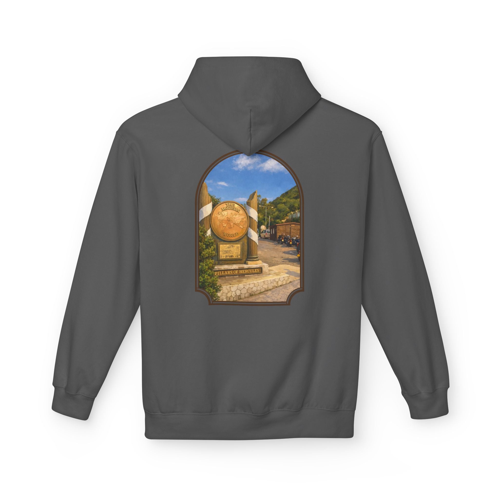 Gibraltar Pillars of Hercules Hoodie | Premium Graphic Hoodie