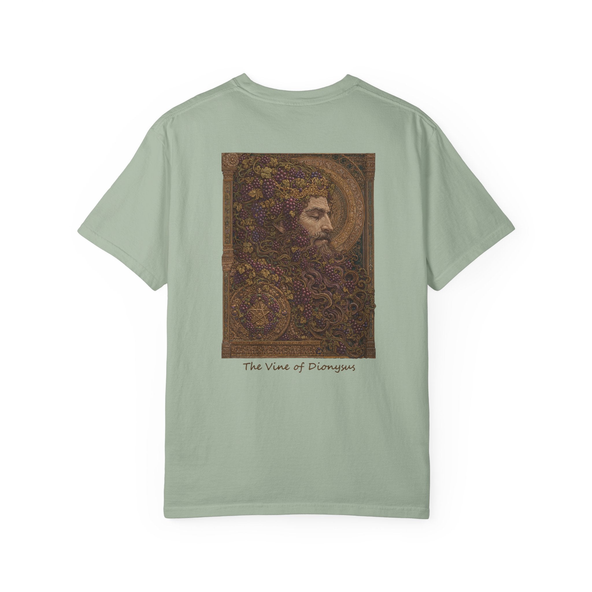 The Vine of Dionysus T-Shirt — Greek God Mythology Art Tee | Dionysus Graphic