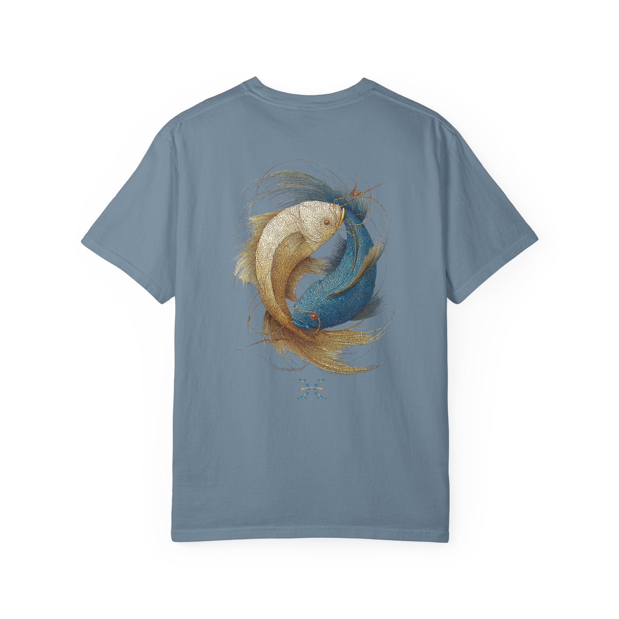 Zodiac Pisces T-Shirt — Premium Horoscope Art Pisces Astrology Tee