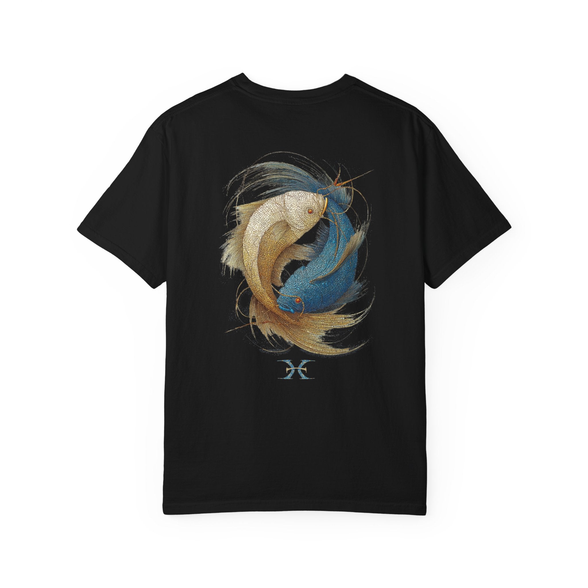 Zodiac Pisces T-Shirt — Premium Horoscope Art Pisces Astrology Tee